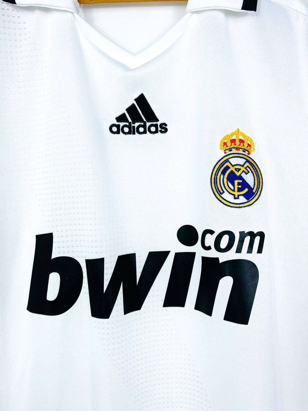 REAL MADRID 2008/2009 HOME SHIRT [M]