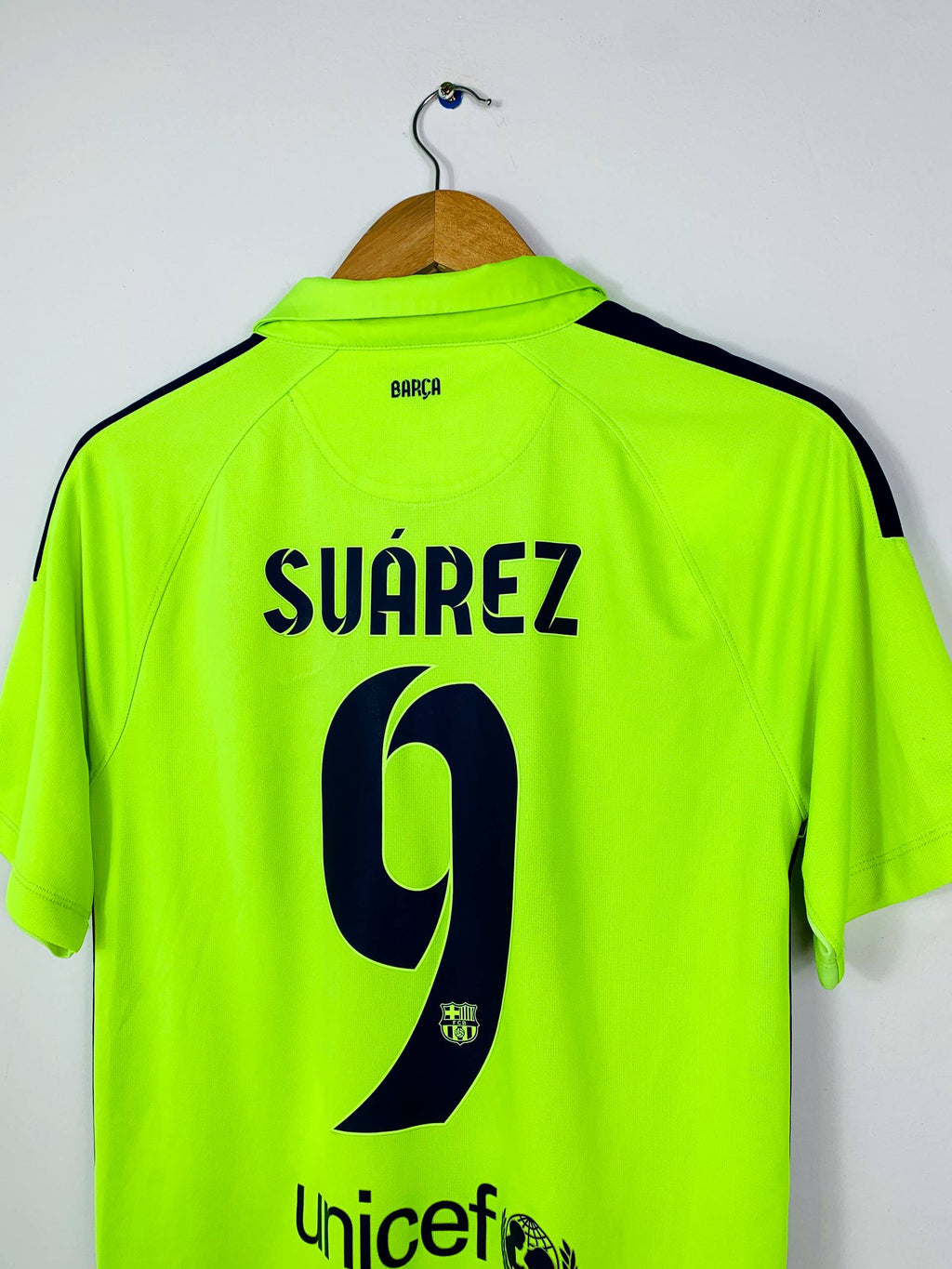 BARCELONA 2014/2015 THIRD SHIRT #9 SUAREZ [S]