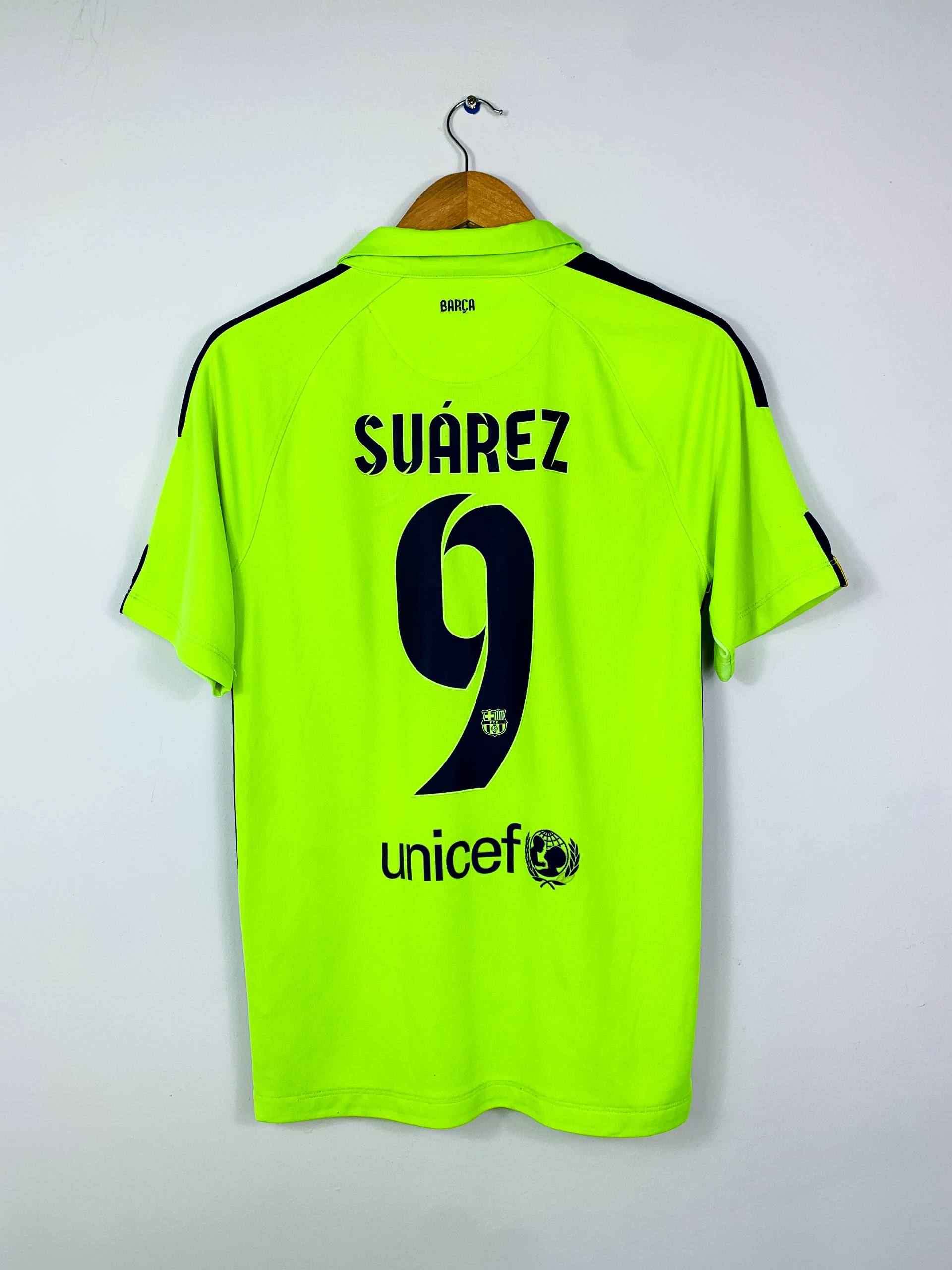 BARCELONA 2014/2015 THIRD SHIRT #9 SUAREZ [S]