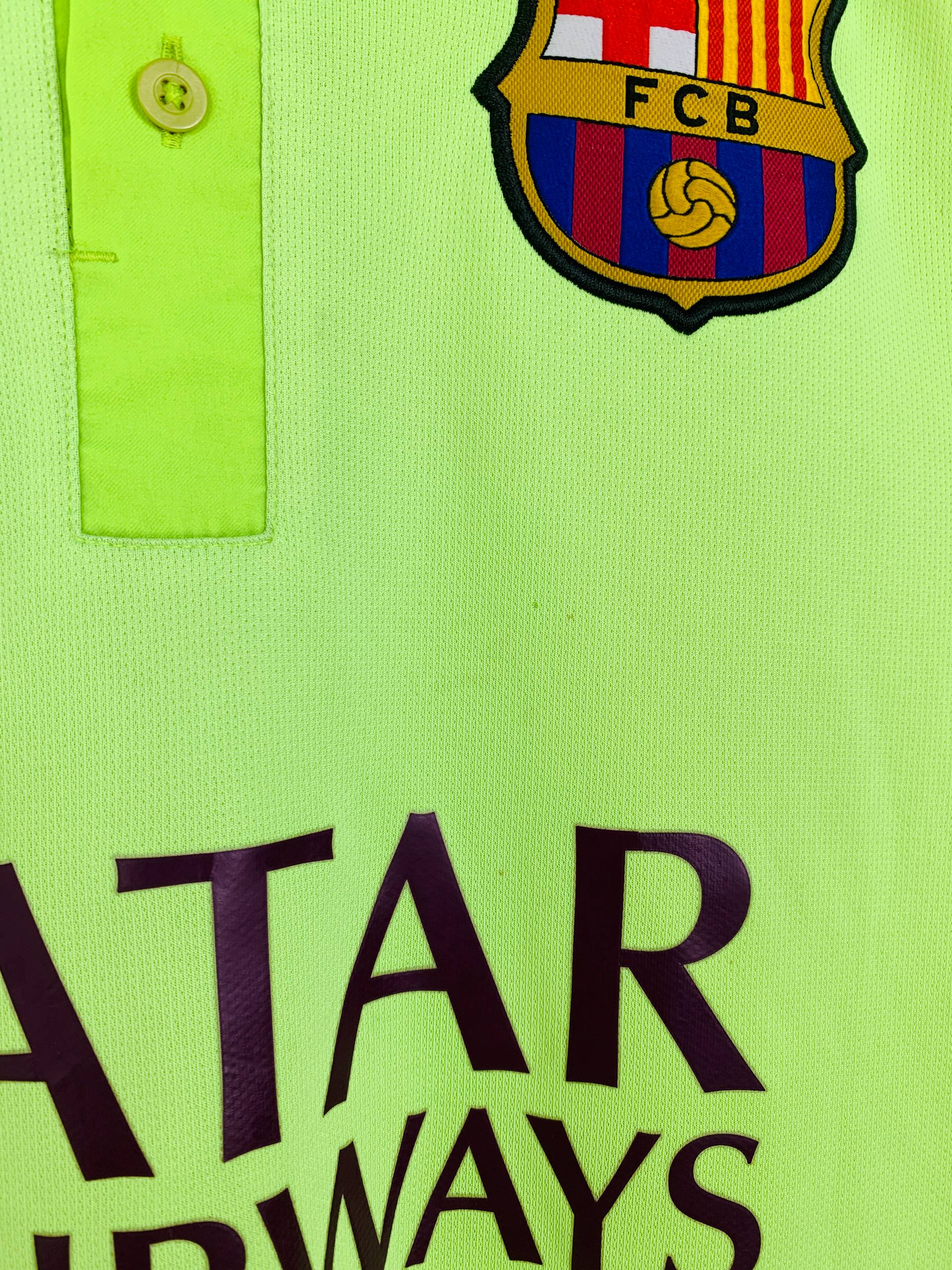 BARCELONA 2014/2015 THIRD SHIRT #9 SUAREZ [S]