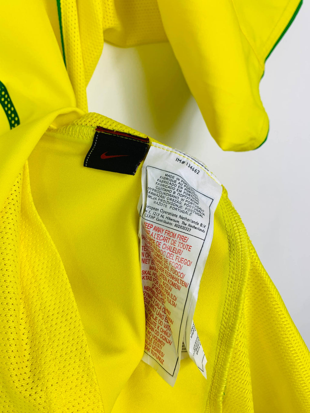 BRAZIL 2004/2006 HOME SHIRT #9 RONALDO [M]