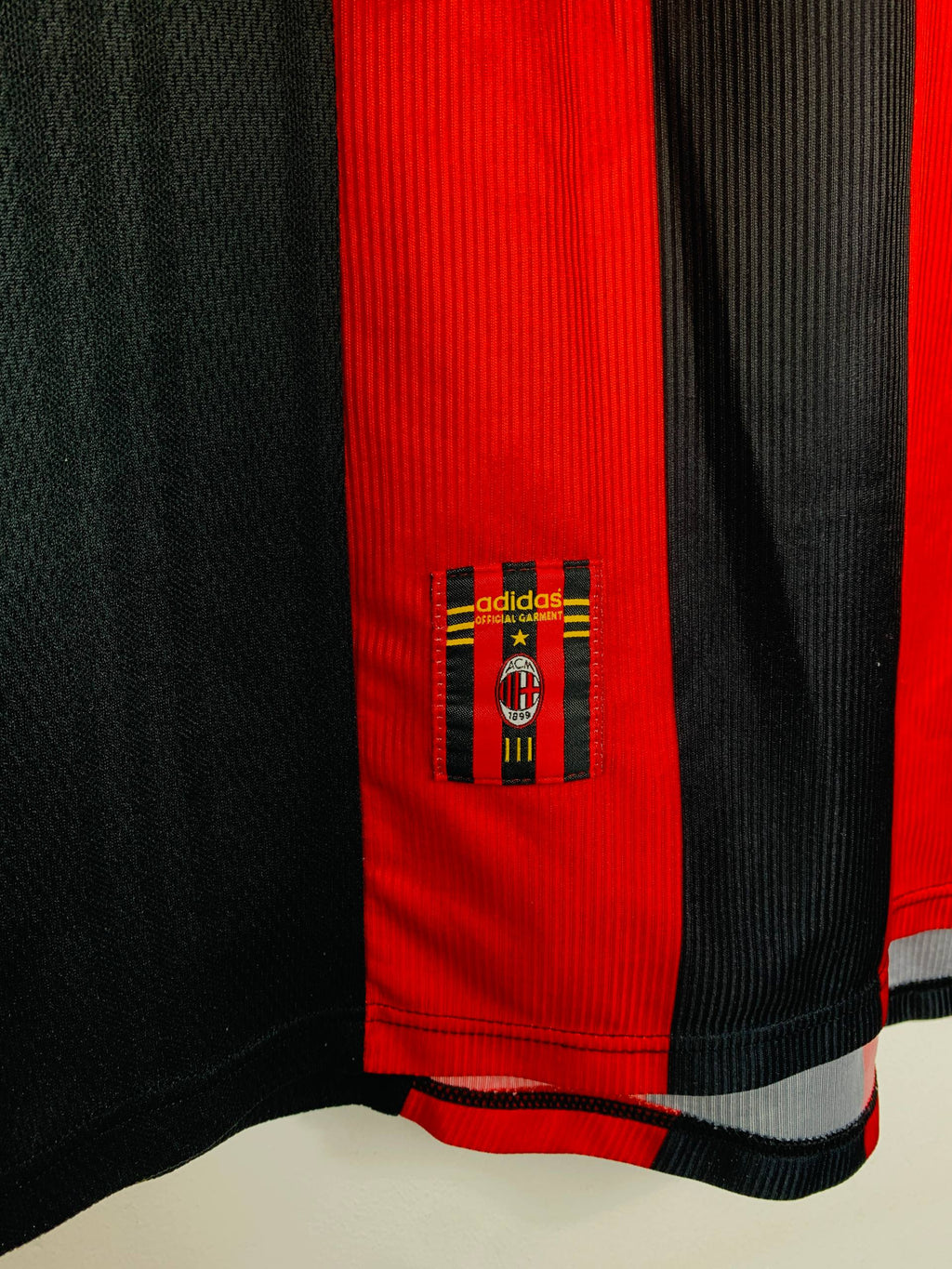 AC MILAN 1998/2000 HOME SHIRT #3 MALDINI [XXL]