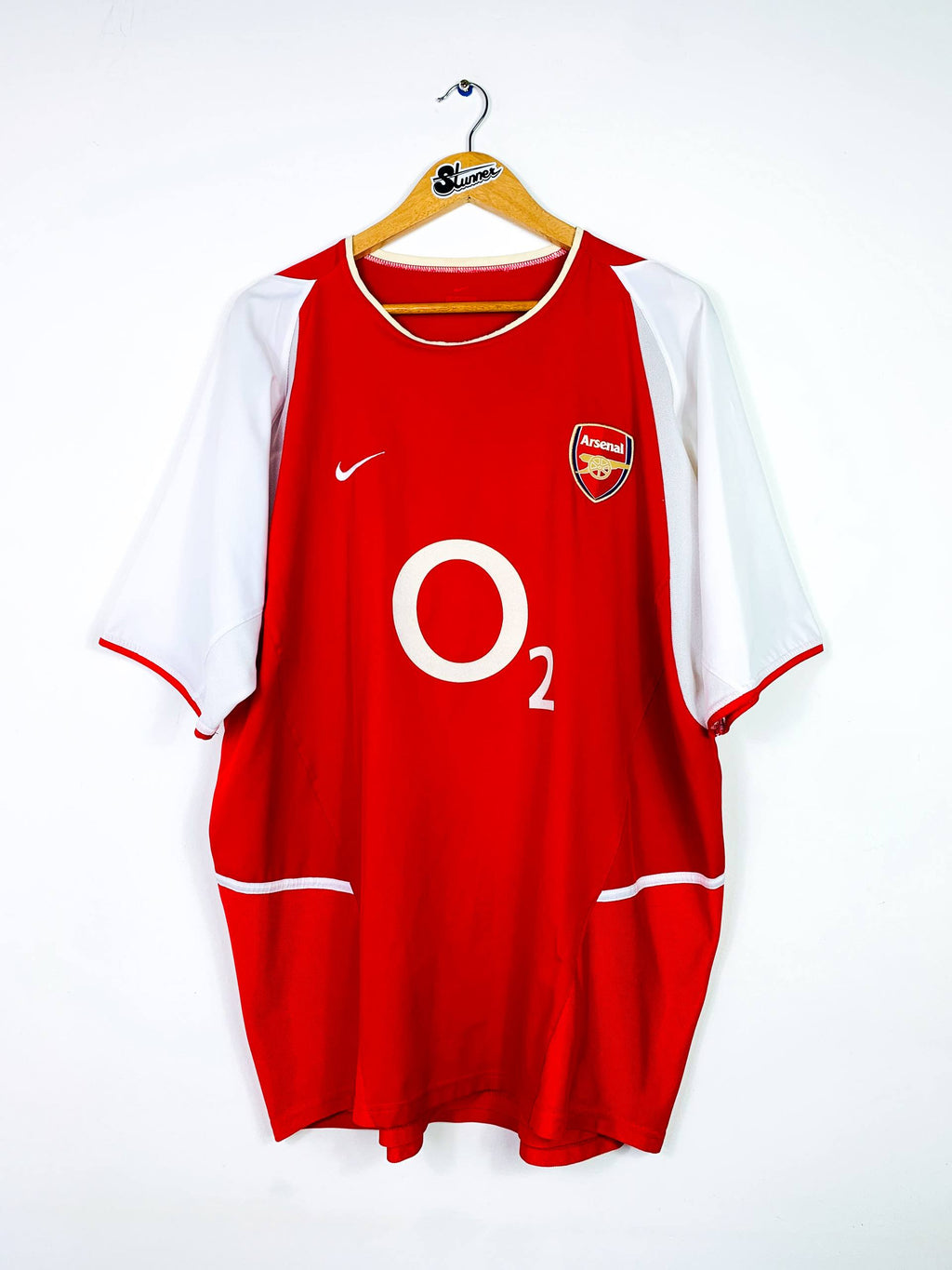 ARSENAL 2002/2004 HOME SHIRT #4 VIEIRA [XL/XXL]