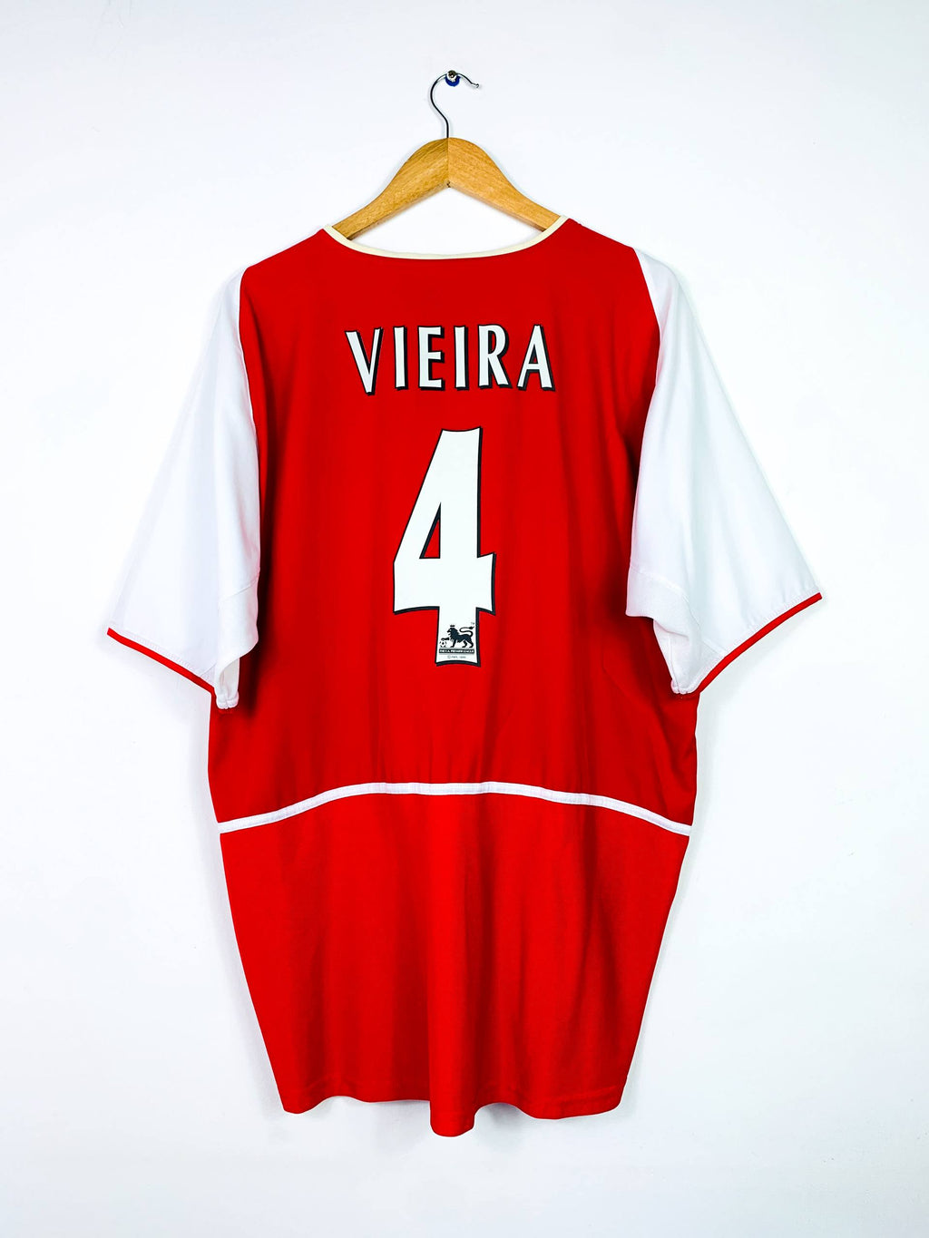 ARSENAL 2002/2004 HOME SHIRT #4 VIEIRA [XL/XXL]