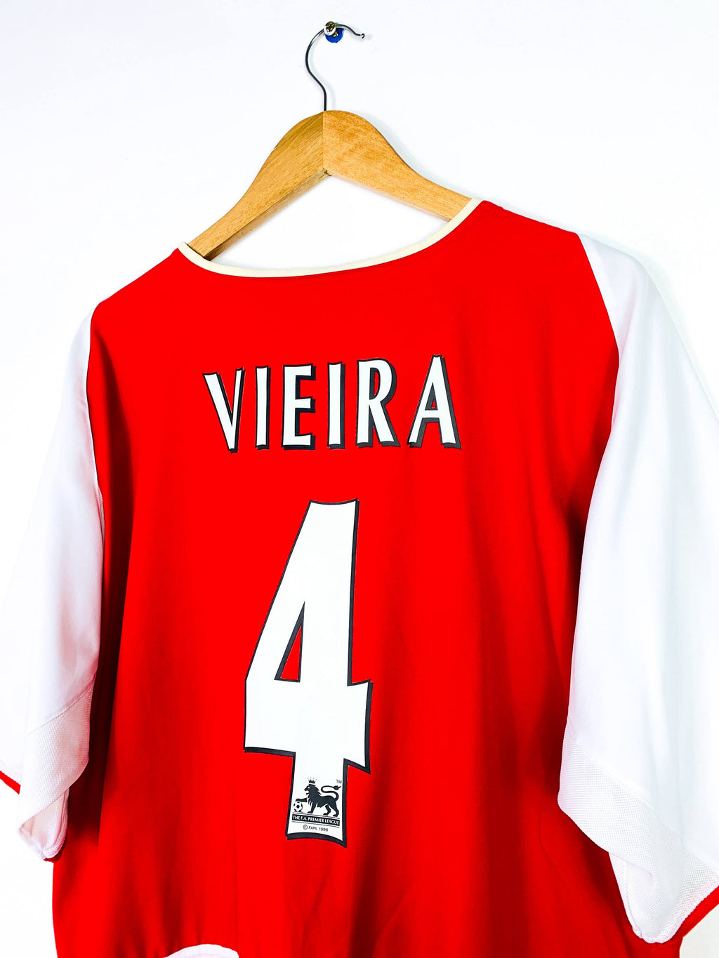 ARSENAL 2002/2004 HOME SHIRT #4 VIEIRA [XL/XXL]