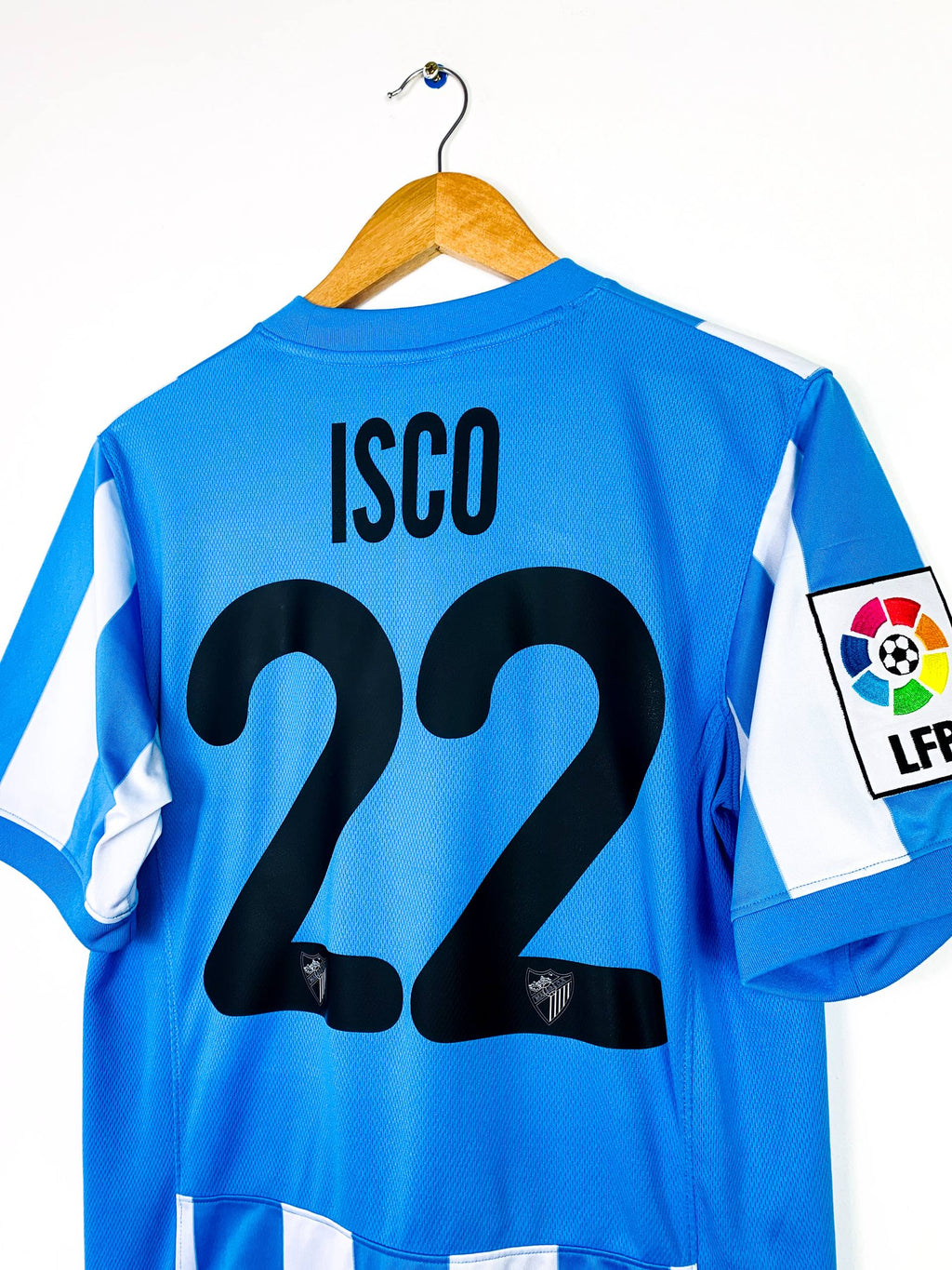 MALAGA 2011/2012 HOME SHIRT #22 ISCO [S/M]