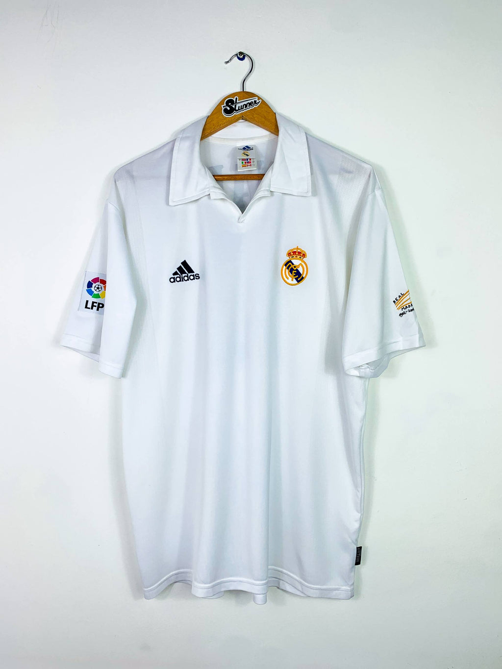 REAL MADRID 2002/2003 *CENTENARY* HOME SHIRT #11 RONALDO [L]