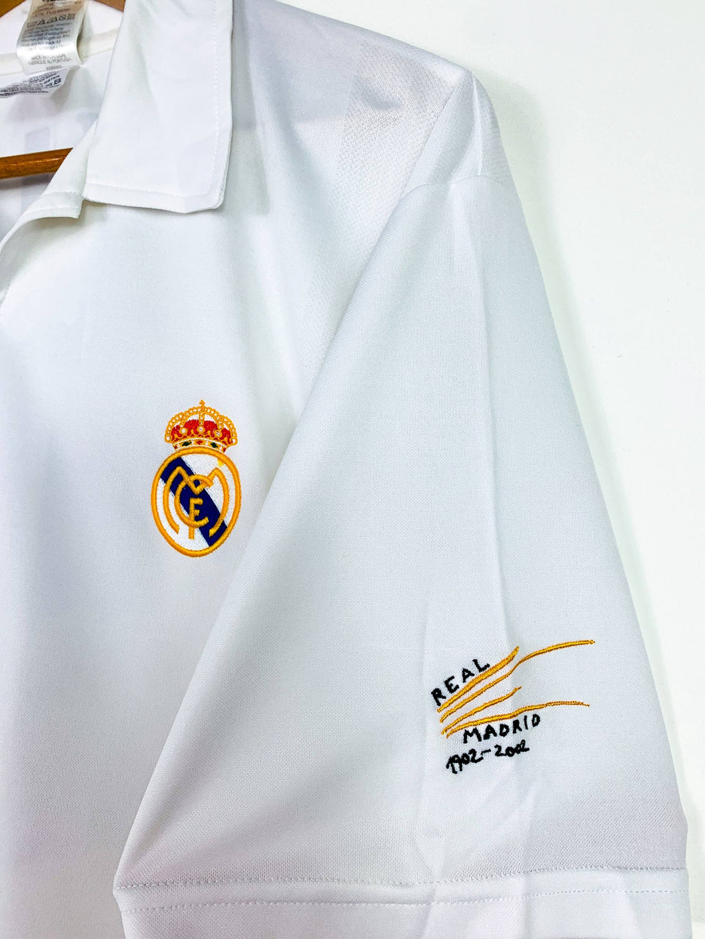 REAL MADRID 2002/2003 *CENTENARY* HOME SHIRT #11 RONALDO [L]