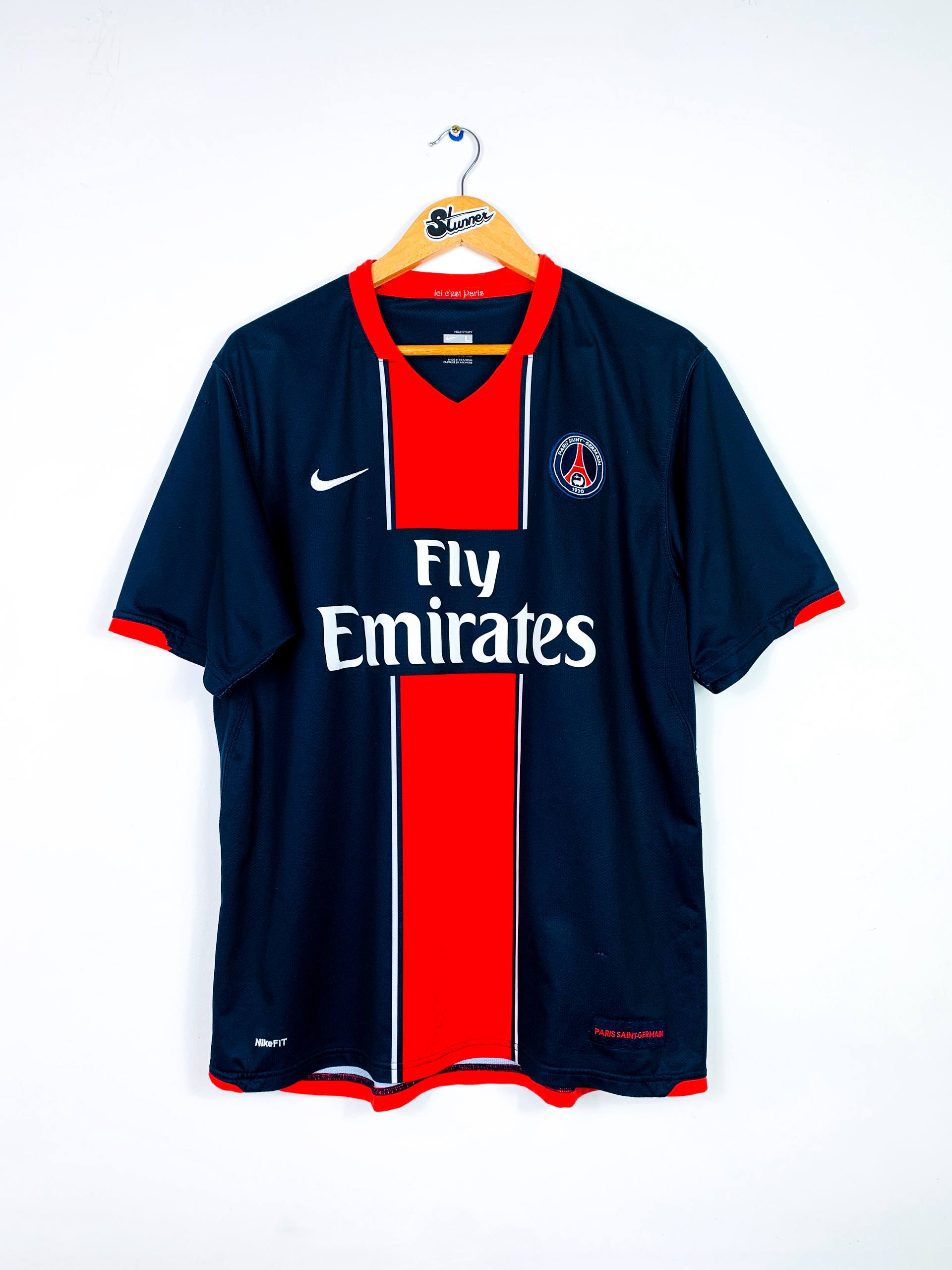 PSG 2007/2008 HOME SHIRT #9 PAULETA [L]