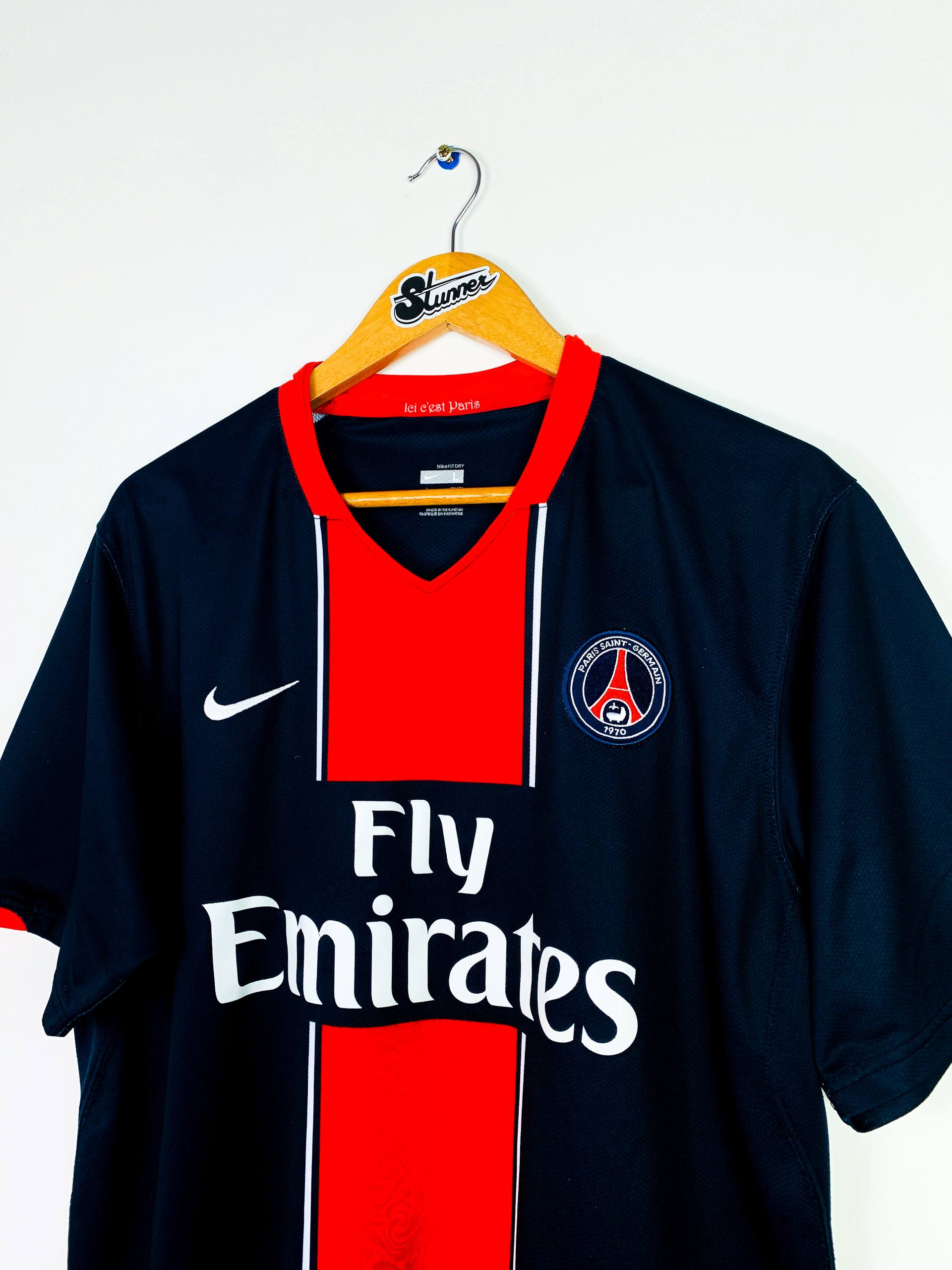 PSG 2007/2008 HOME SHIRT #9 PAULETA [L]
