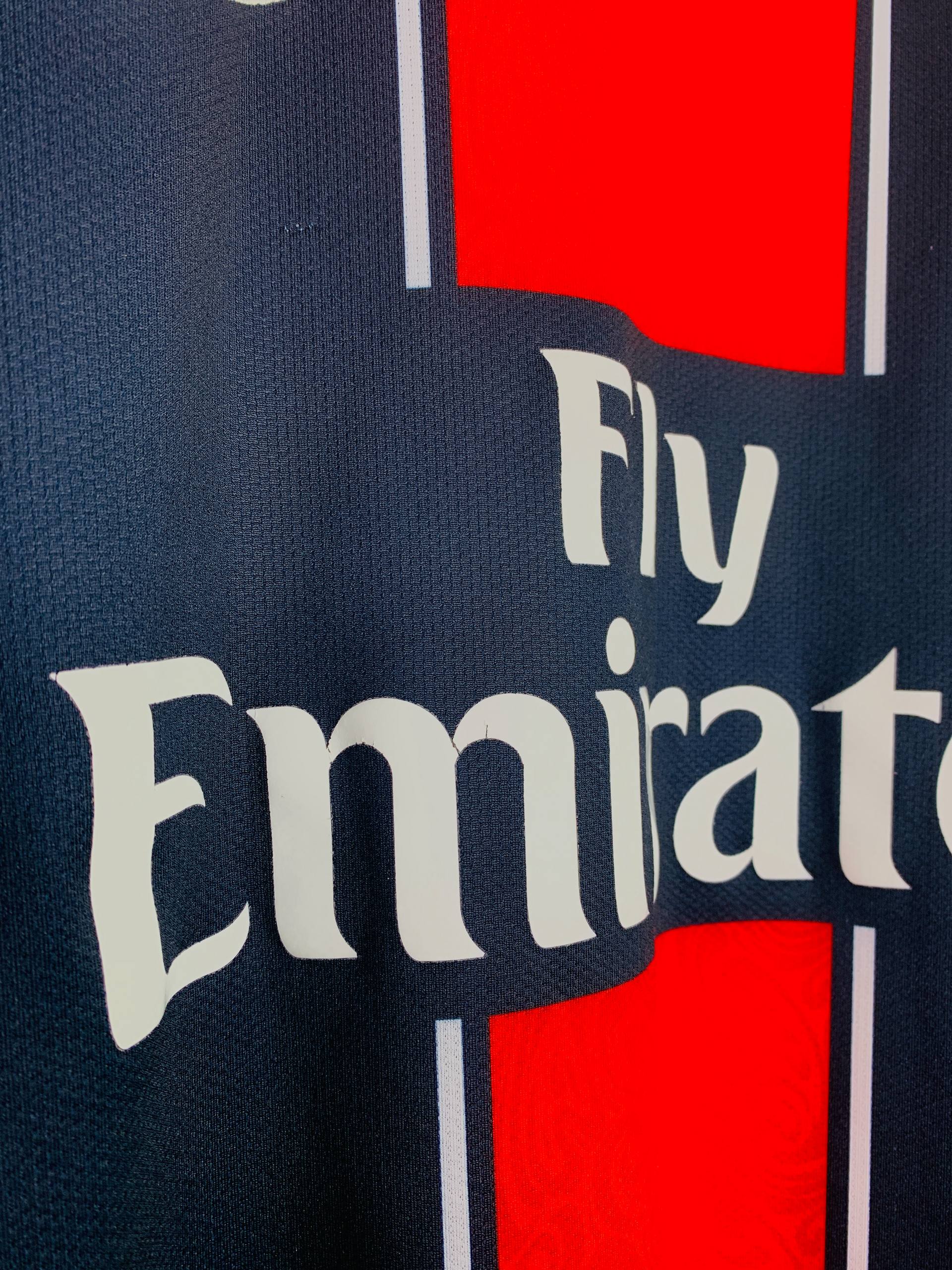 PSG 2007/2008 HOME SHIRT #9 PAULETA [L]