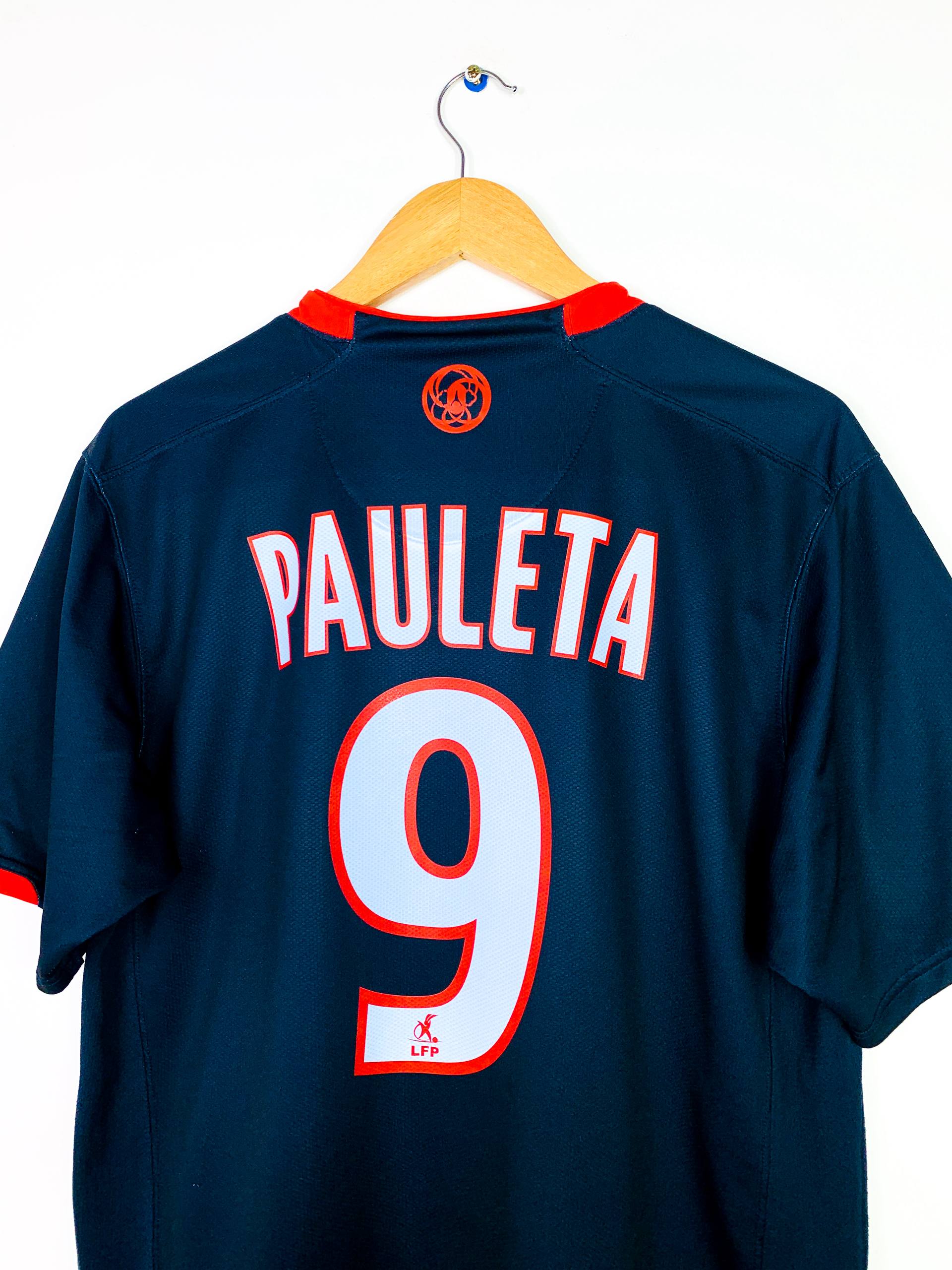 PSG 2007/2008 HOME SHIRT #9 PAULETA [L]