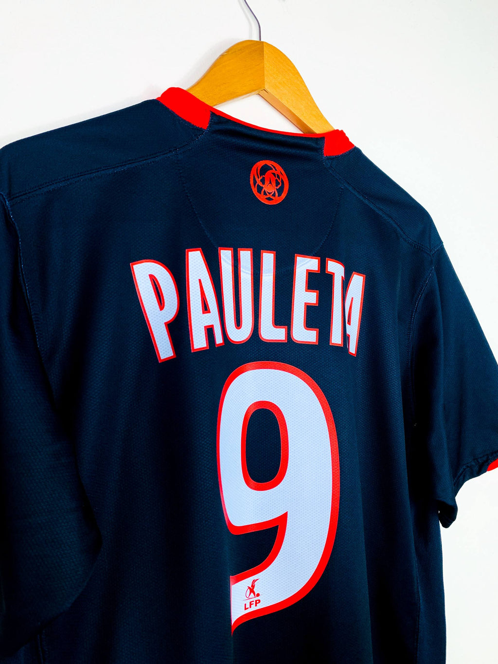 PSG 2007/2008 HOME SHIRT #9 PAULETA [L]