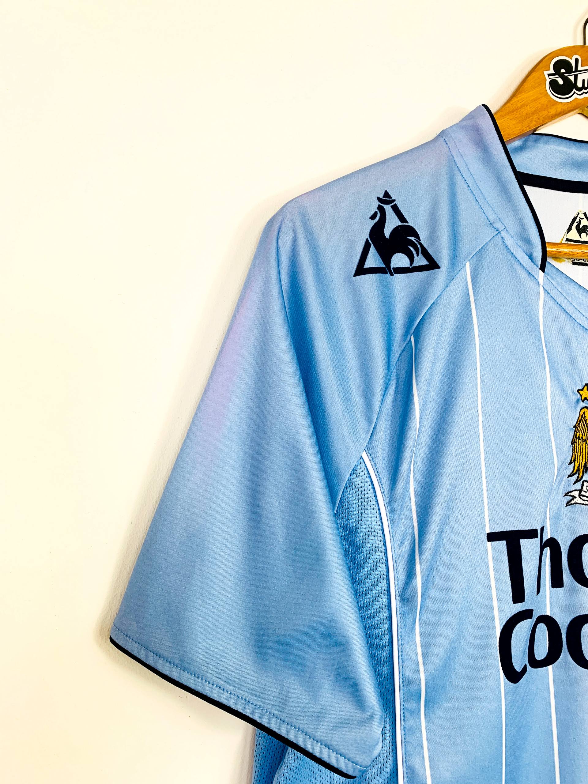 MANCHESTER CITY 2007/2008 HOME SHIRT #11 ELANO [L]