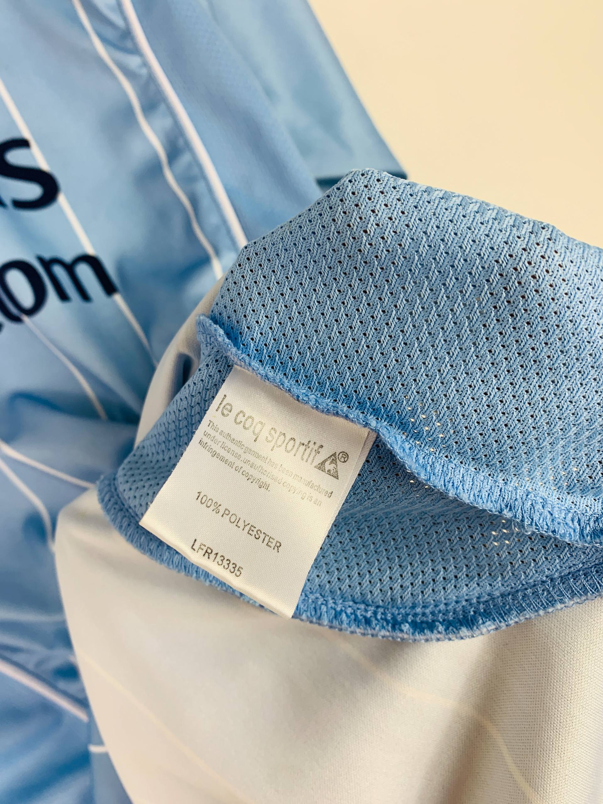 MANCHESTER CITY 2007/2008 HOME SHIRT #11 ELANO [L]