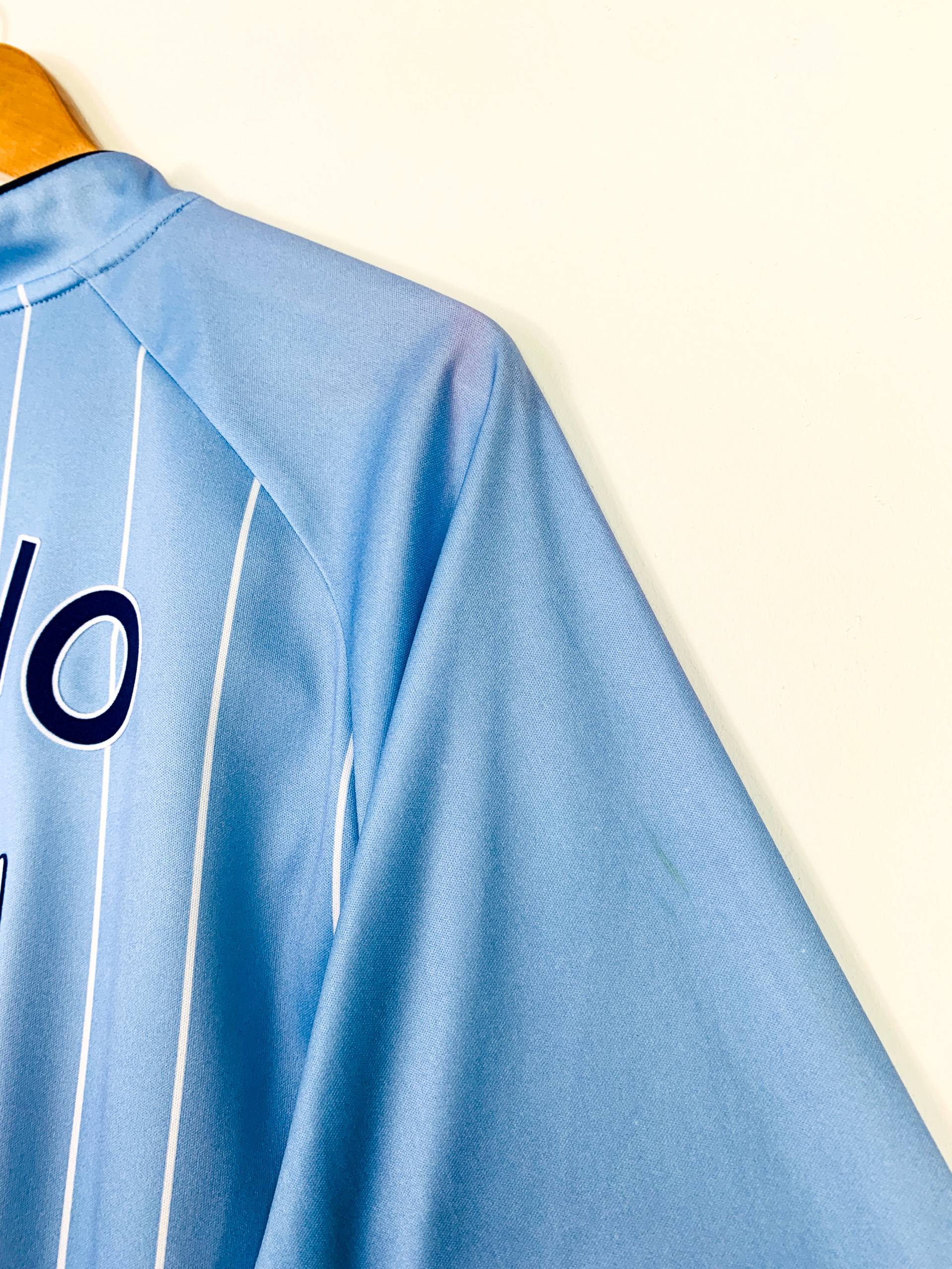 MANCHESTER CITY 2007/2008 HOME SHIRT #11 ELANO [L]