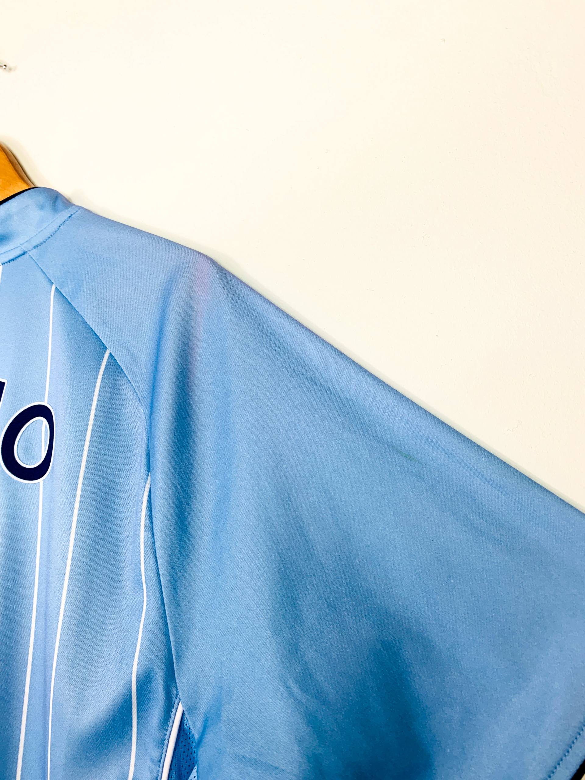 MANCHESTER CITY 2007/2008 HOME SHIRT #11 ELANO [L]