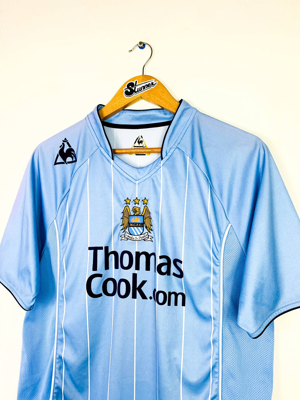 MANCHESTER CITY 2007/2008 HOME SHIRT #11 ELANO [L]