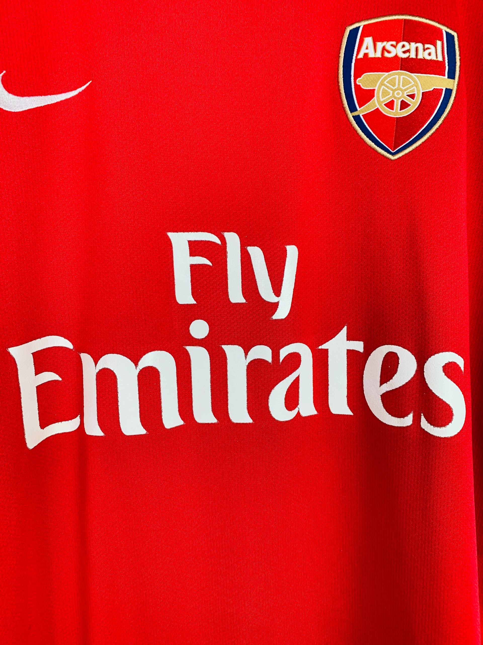 ARSENAL 2006/2008 HOME SHIRT #14 HENRY [XXL]