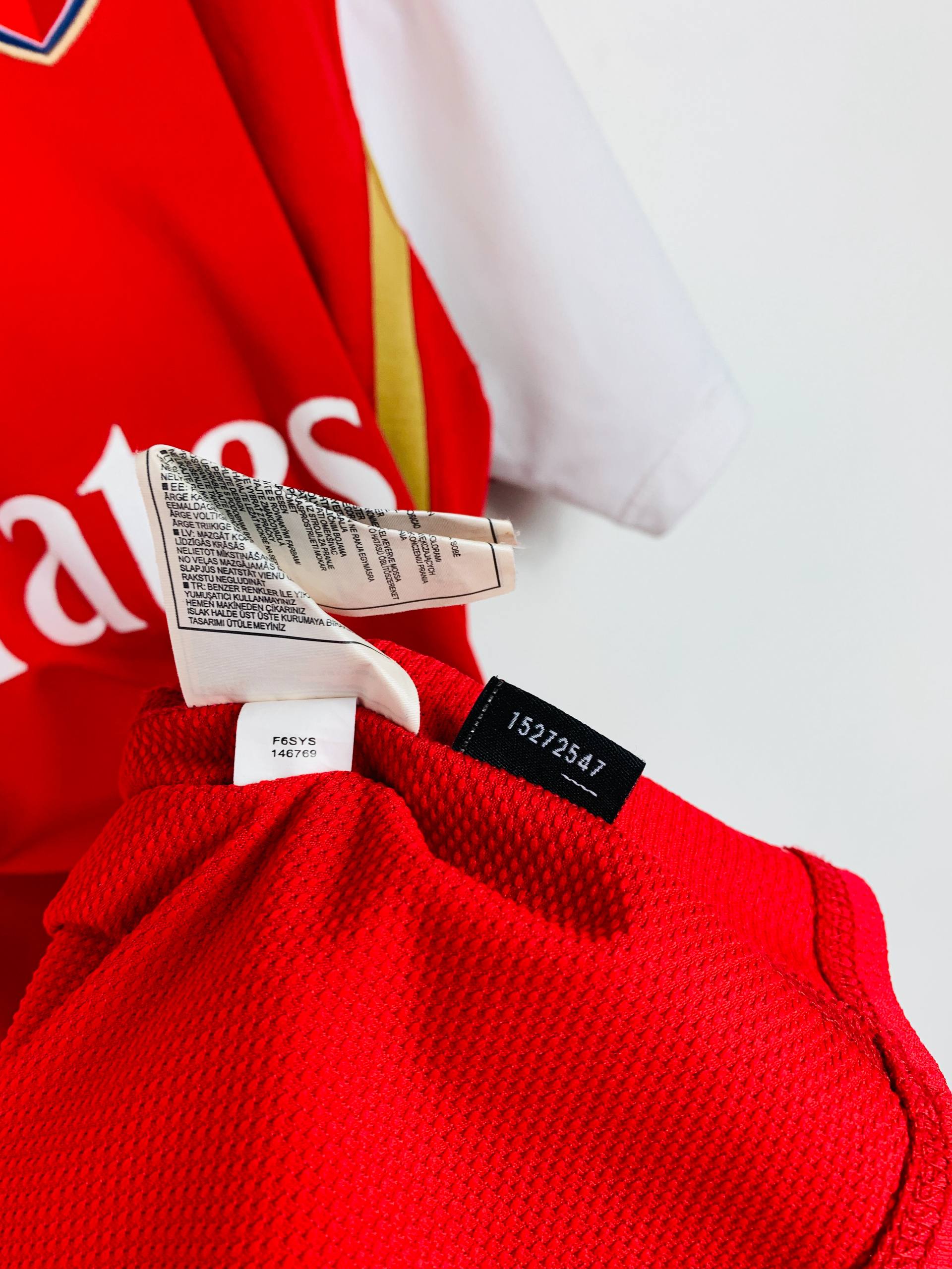 ARSENAL 2006/2008 HOME SHIRT #14 HENRY [XXL]