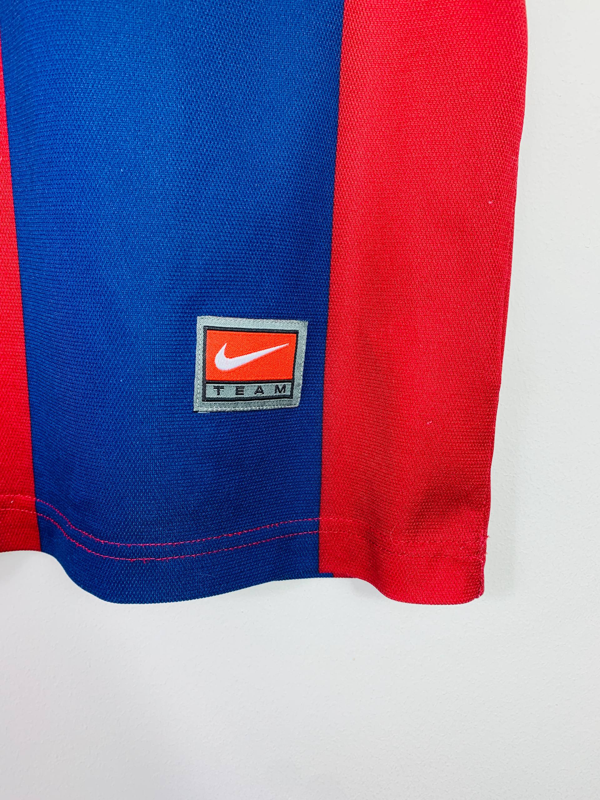 BARCELONA 1998/2000 HOME SHIRT *BASIC* #4 GUARDIOLA [L]