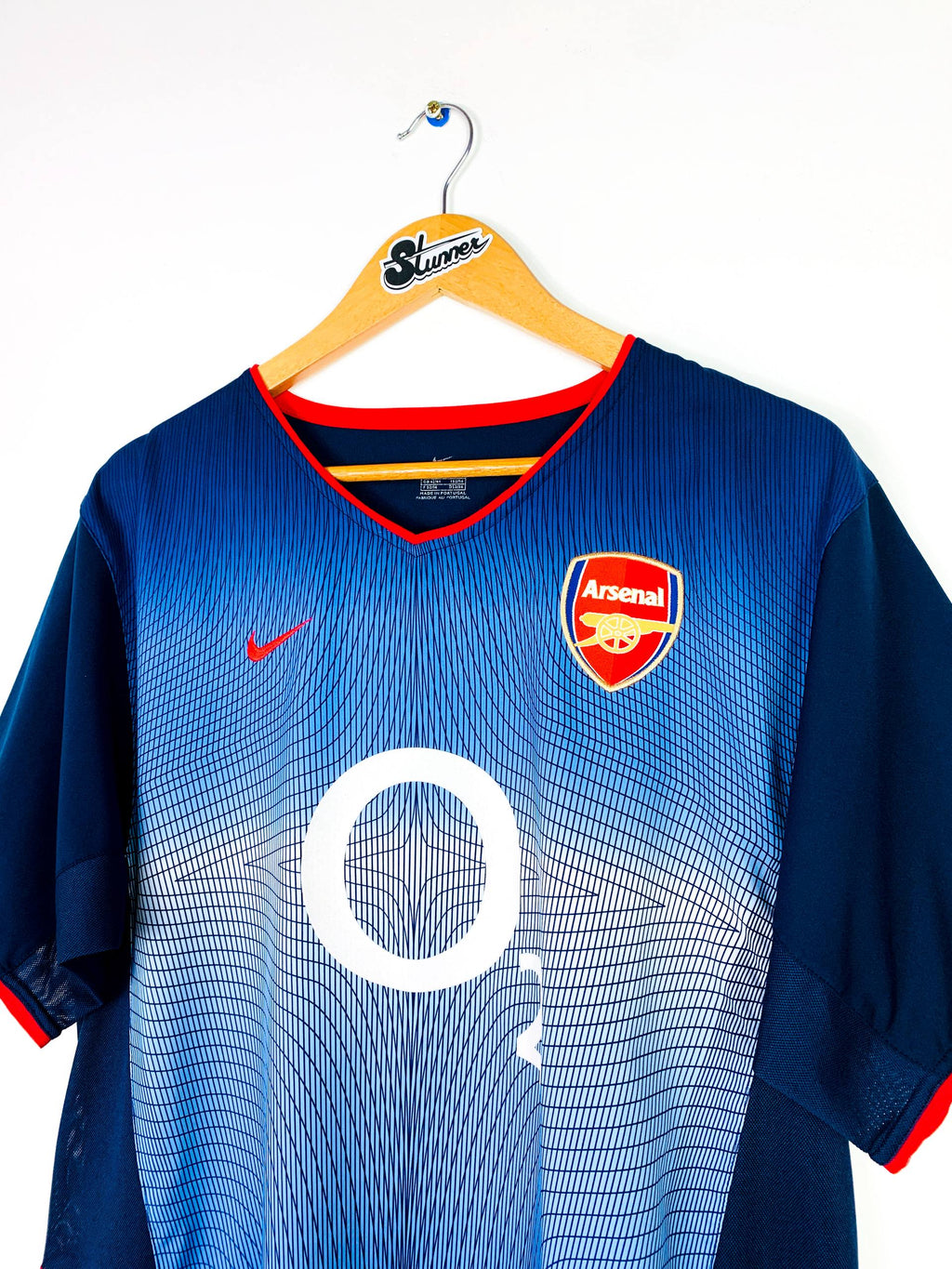 ARSENAL 2002/2003 AWAY SHIRT #10 BERGKAMP [L]
