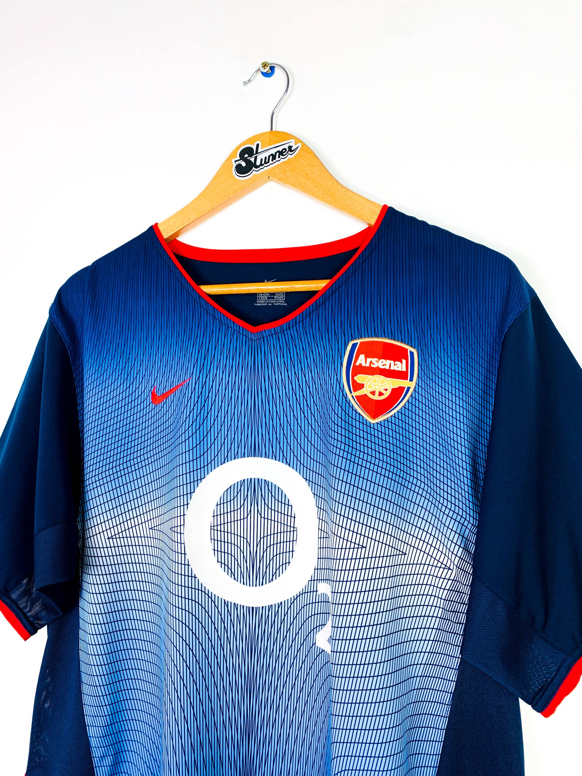 ARSENAL 2002/2003 AWAY SHIRT #10 BERGKAMP [L]