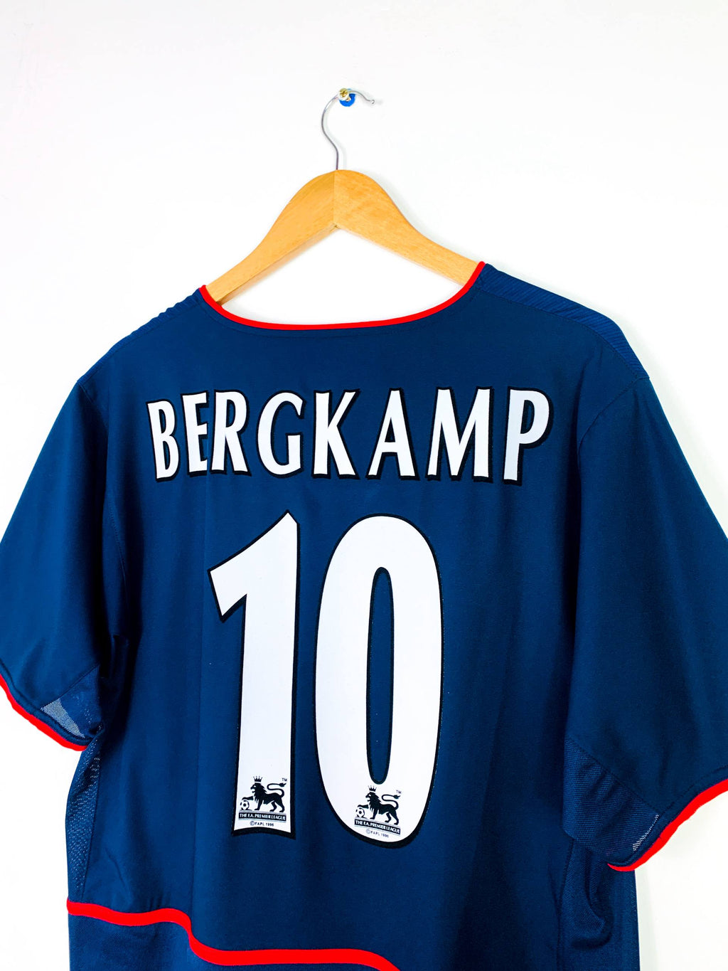 ARSENAL 2002/2003 AWAY SHIRT #10 BERGKAMP [L]