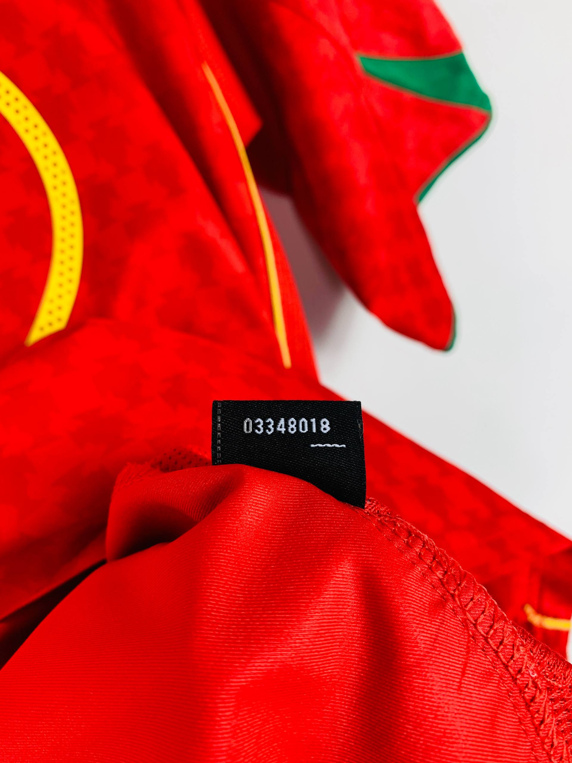 PORTUGAL 2004/2006 HOME SHIRT #17 C.RONALDO [M]