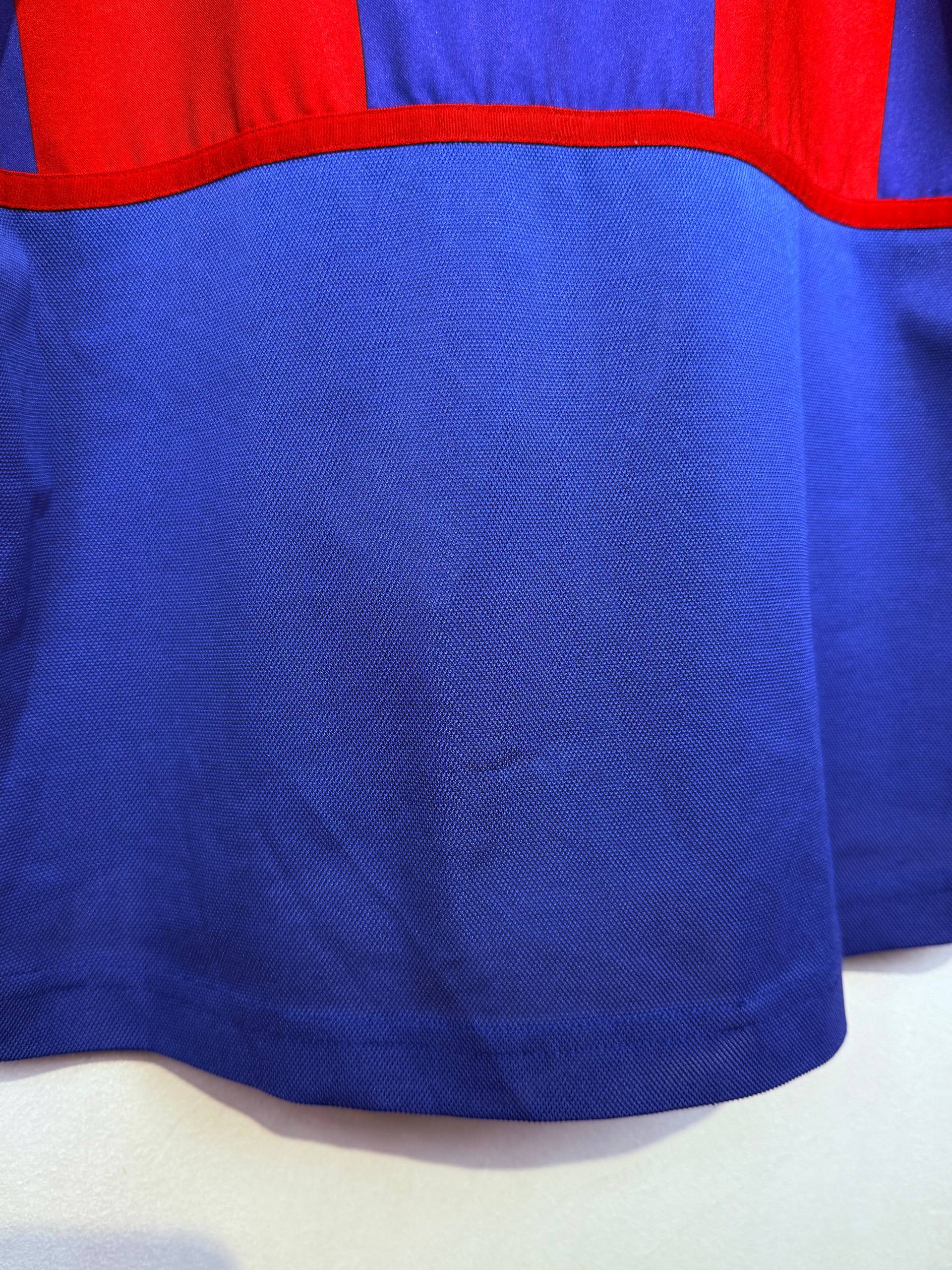 BARCELONA 2002/2003 HOME SHIRT #6 XAVI [M]