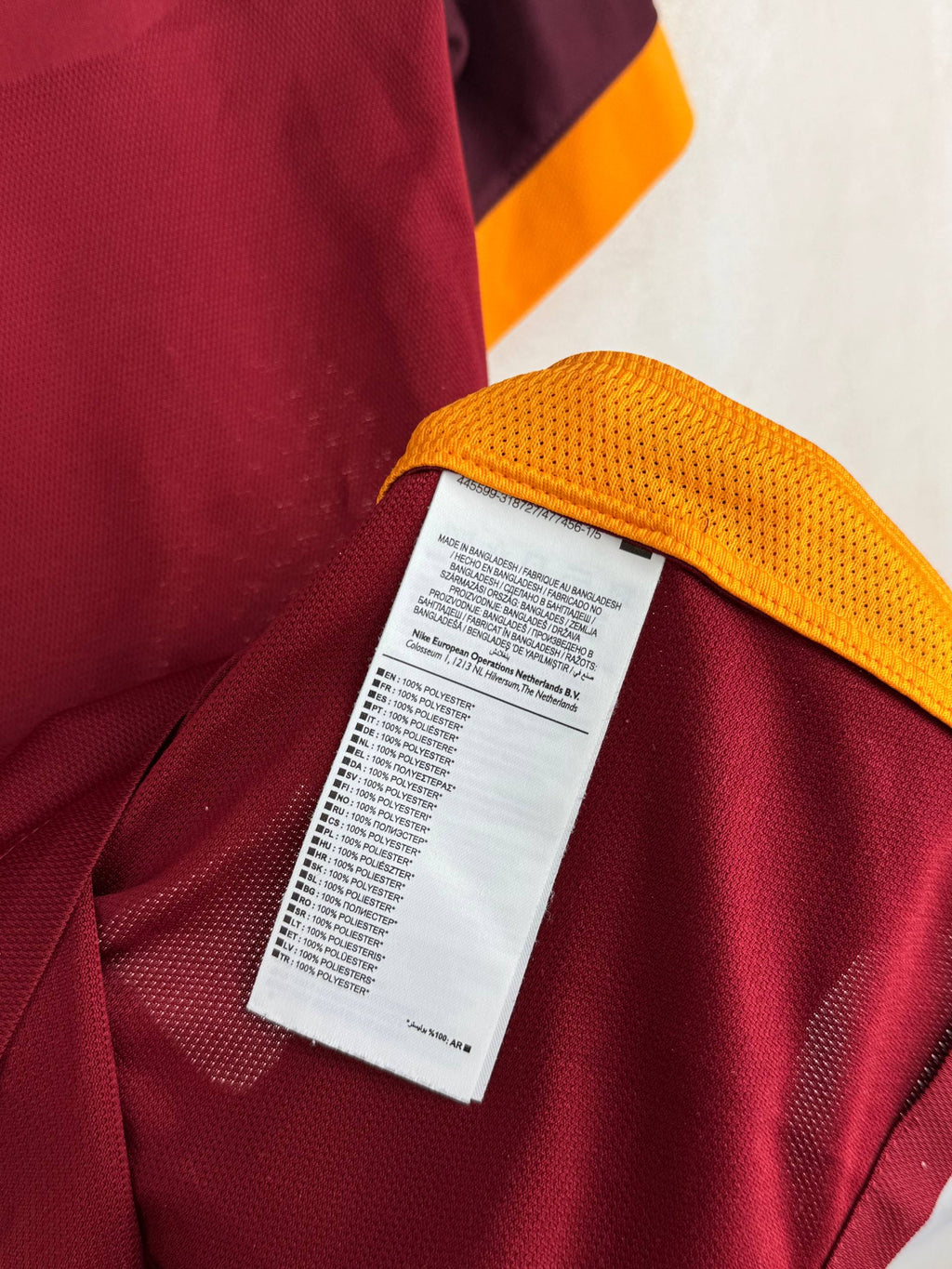 AS ROMA 2015/2016 HOME SHIRT *PLAYER ISSUE* [M]