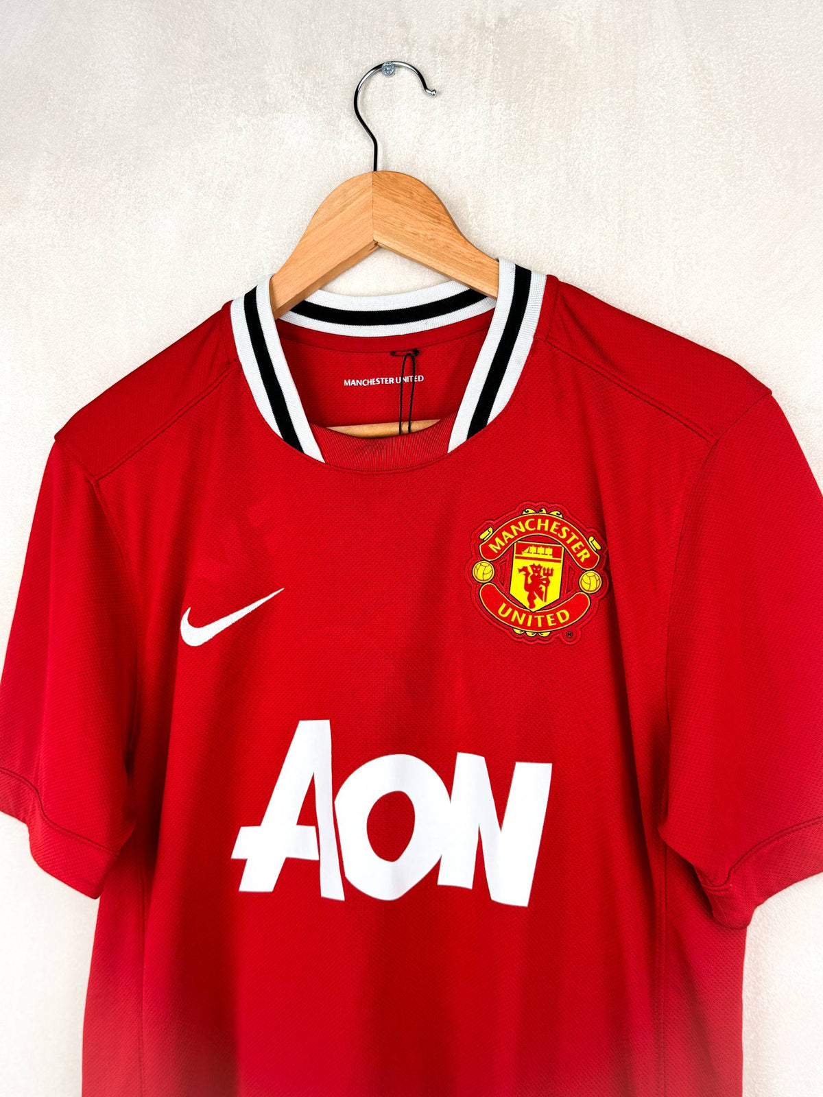 MANCHESTER UNITED 2011/2012 HOME SHIRT #10 ROONEY [M]