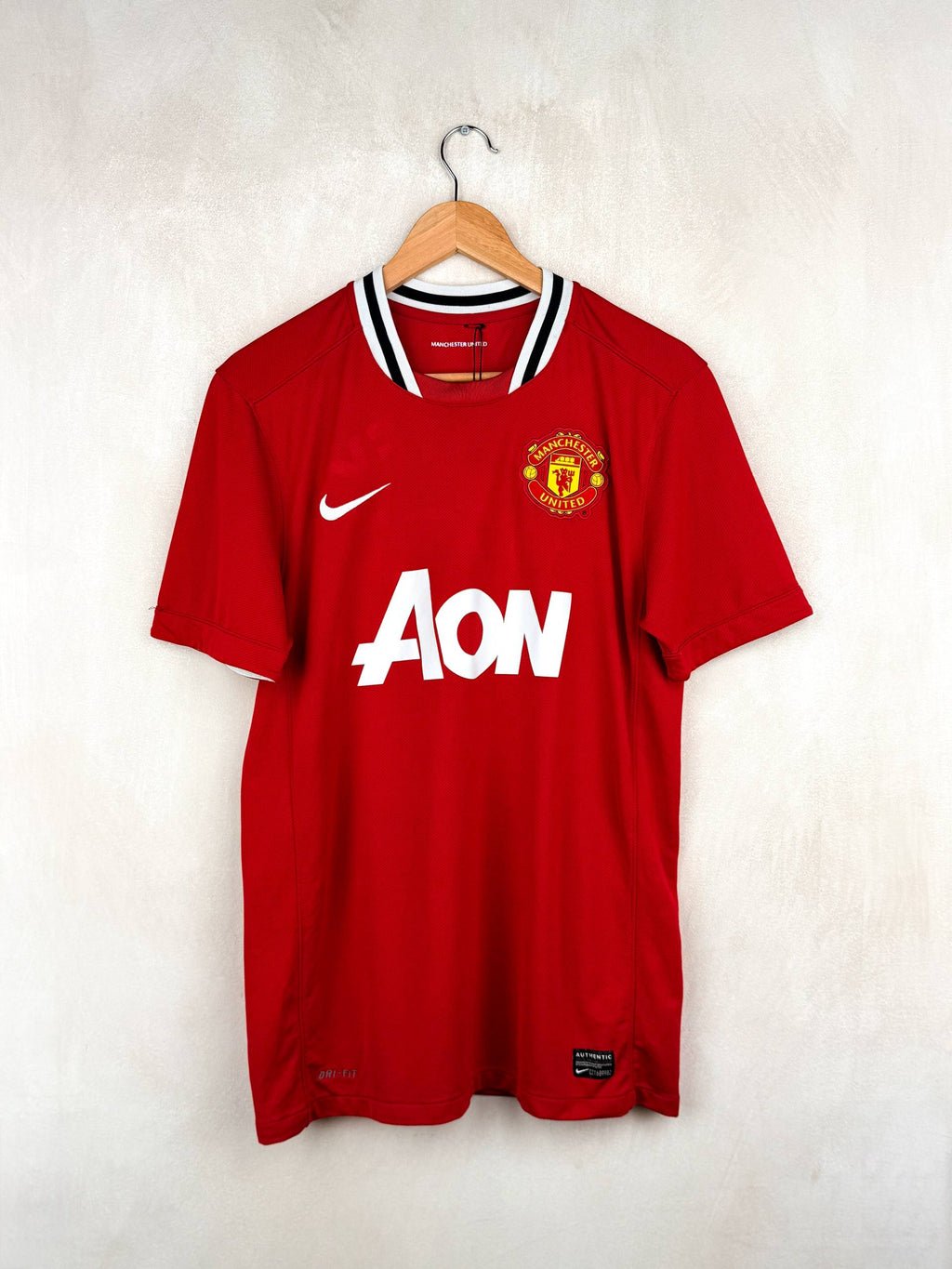 MANCHESTER UNITED 2011/2012 HOME SHIRT #10 ROONEY [M]