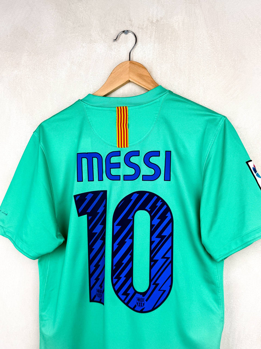 BARCELONA 2010/2011 AWAY SHIRT #10 MESSI [S]
