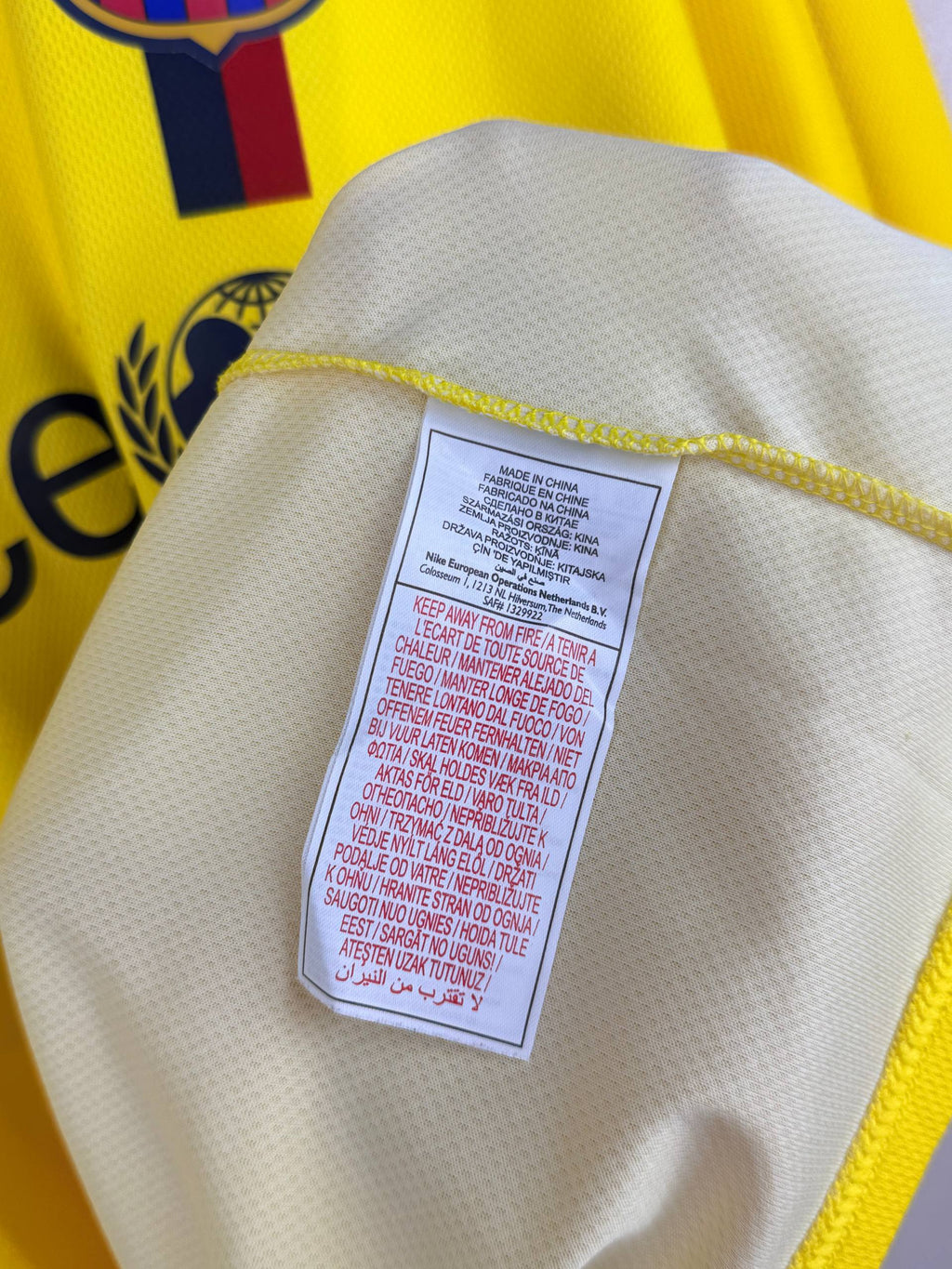 BARCELONA 2008/2009 *BASIC* AWAY SHIRT #10 MESSI [XL]
