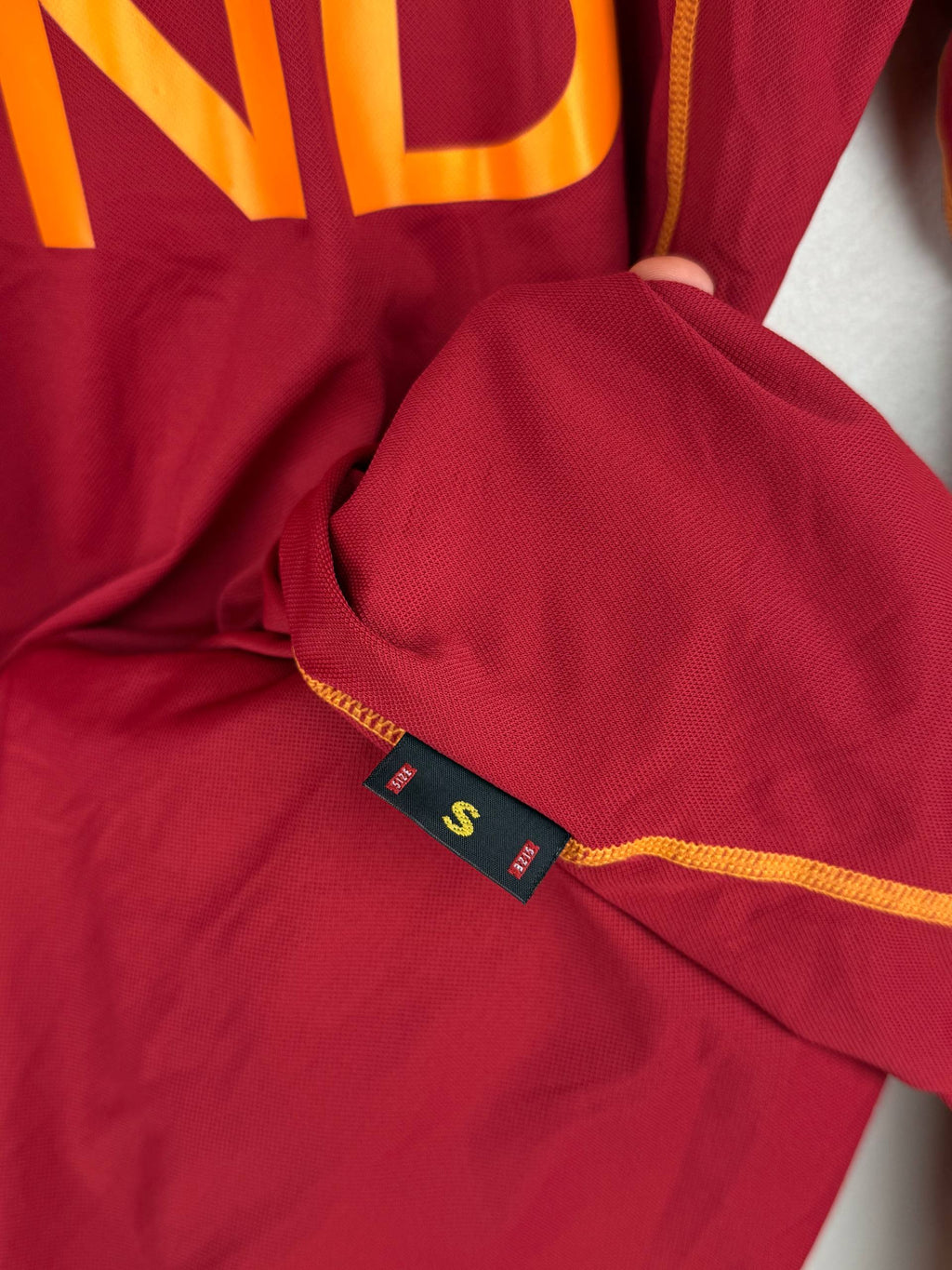 AS ROMA 2008/2009 HOME SHIRT #9 VUCINIC *L/S* [S]