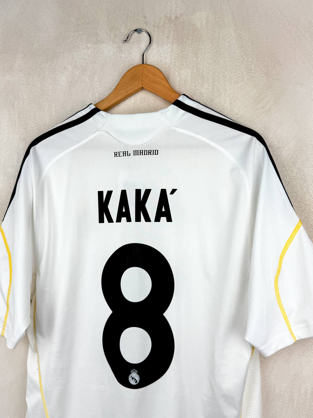REAL MADRID 2009/2010 HOME SHIRT #8 KAKA [L]