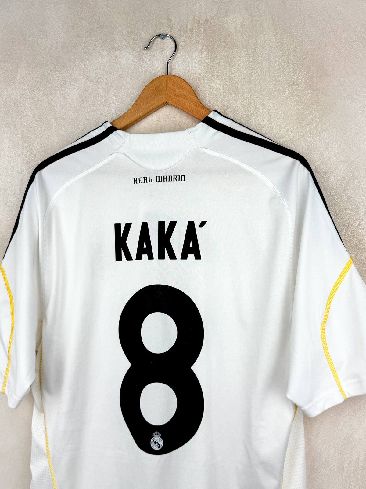 REAL MADRID 2009/2010 HOME SHIRT #8 KAKA [L]