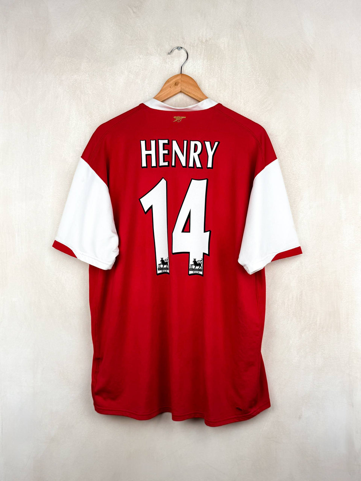 ARSENAL 2006/2008 HOME SHIRT #14 HENRY [XXL]
