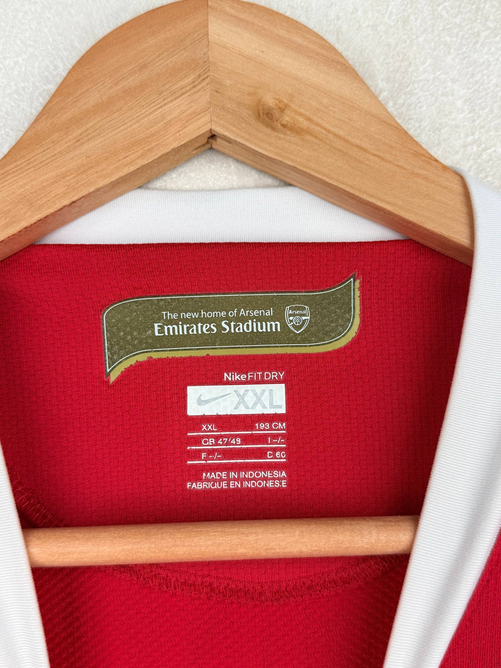 ARSENAL 2006/2008 HOME SHIRT #14 HENRY [XXL]