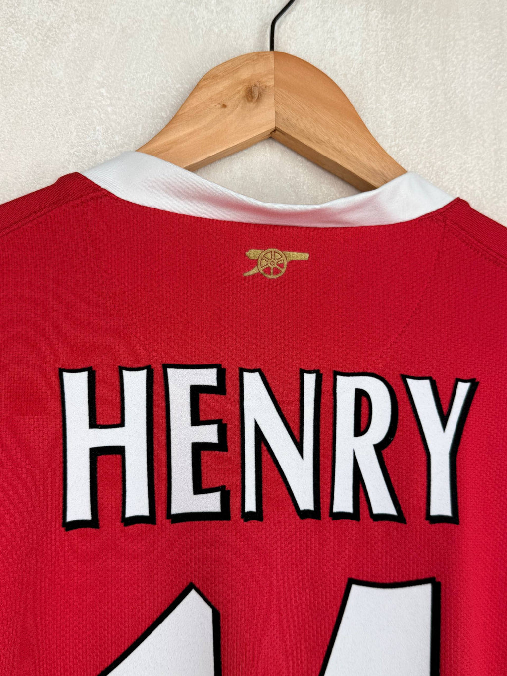 ARSENAL 2006/2008 HOME SHIRT #14 HENRY [XXL]