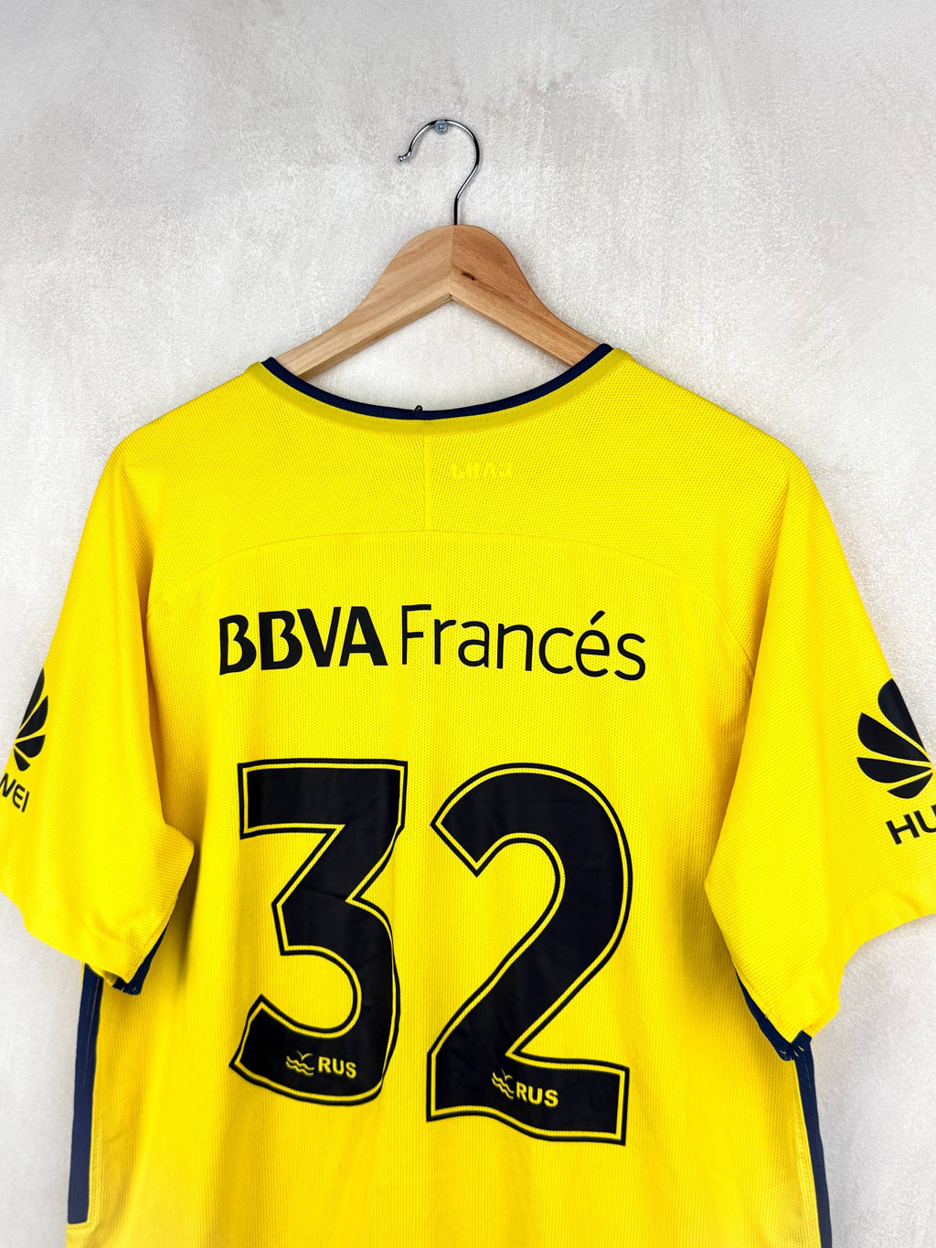 BOCA JUNIORS 2017/2018 AWAY SHIRT #32 TEVEZ [XL]