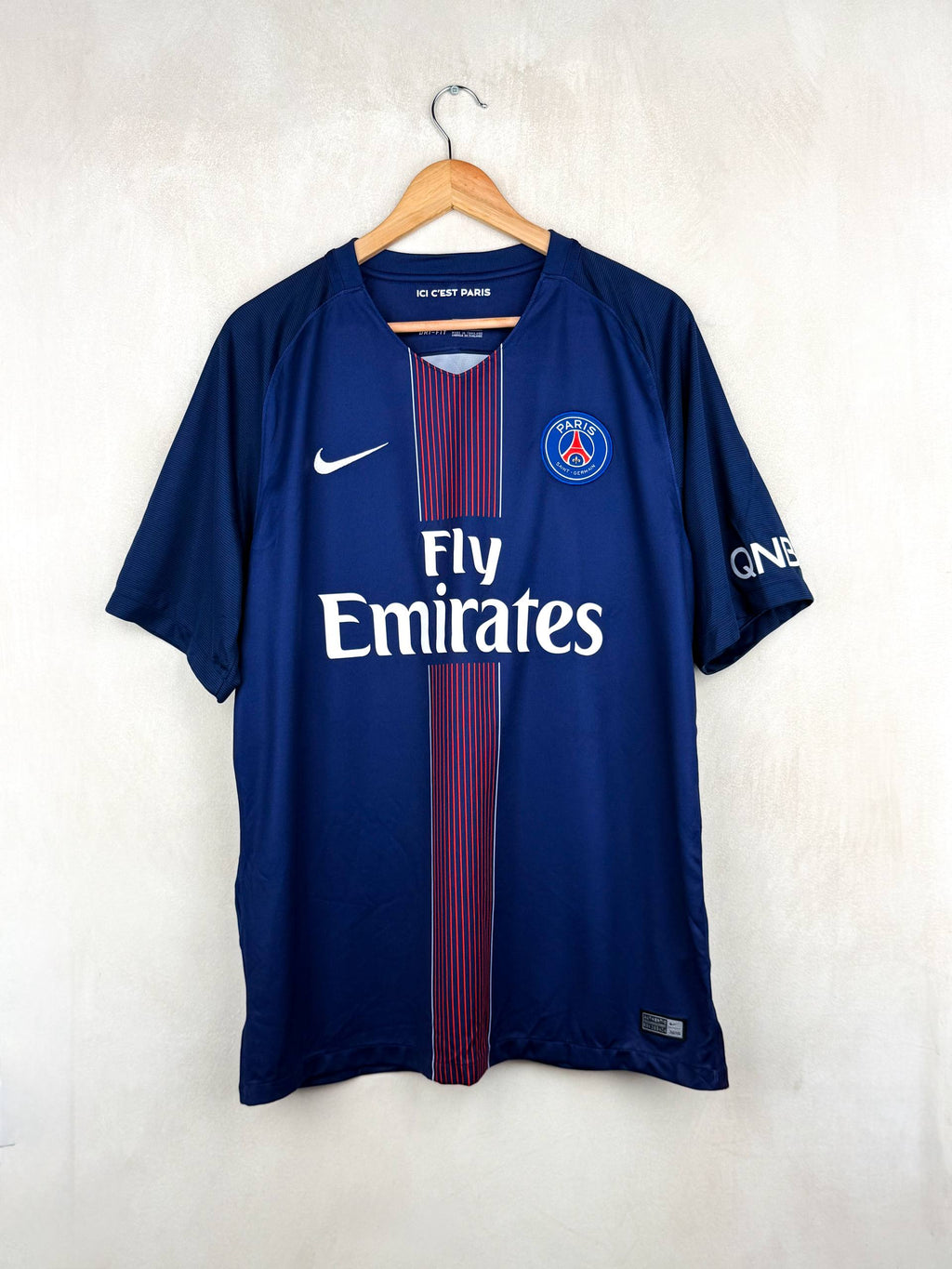 PSG 2016/2017 HOME SHIRT #10 IBRAHIMOVIC [XL]
