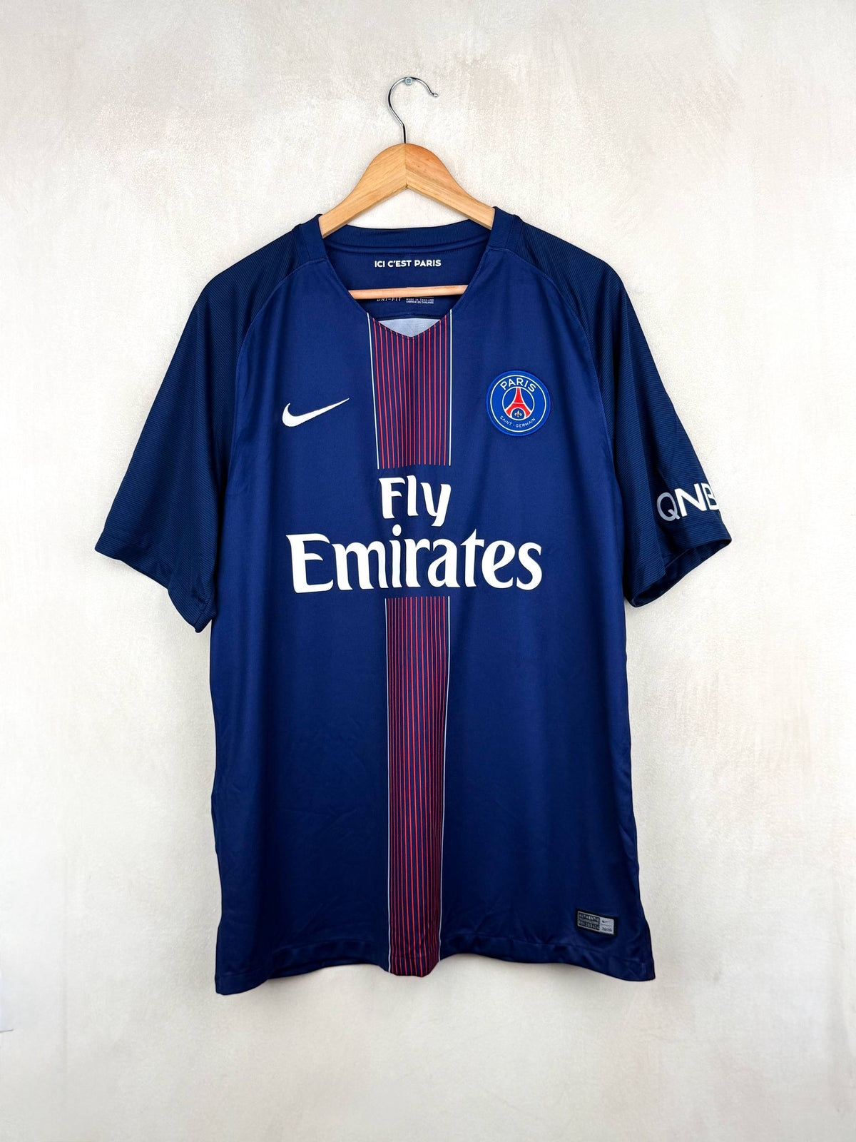 PSG 2016/2017 HOME SHIRT #10 IBRAHIMOVIC [XL]