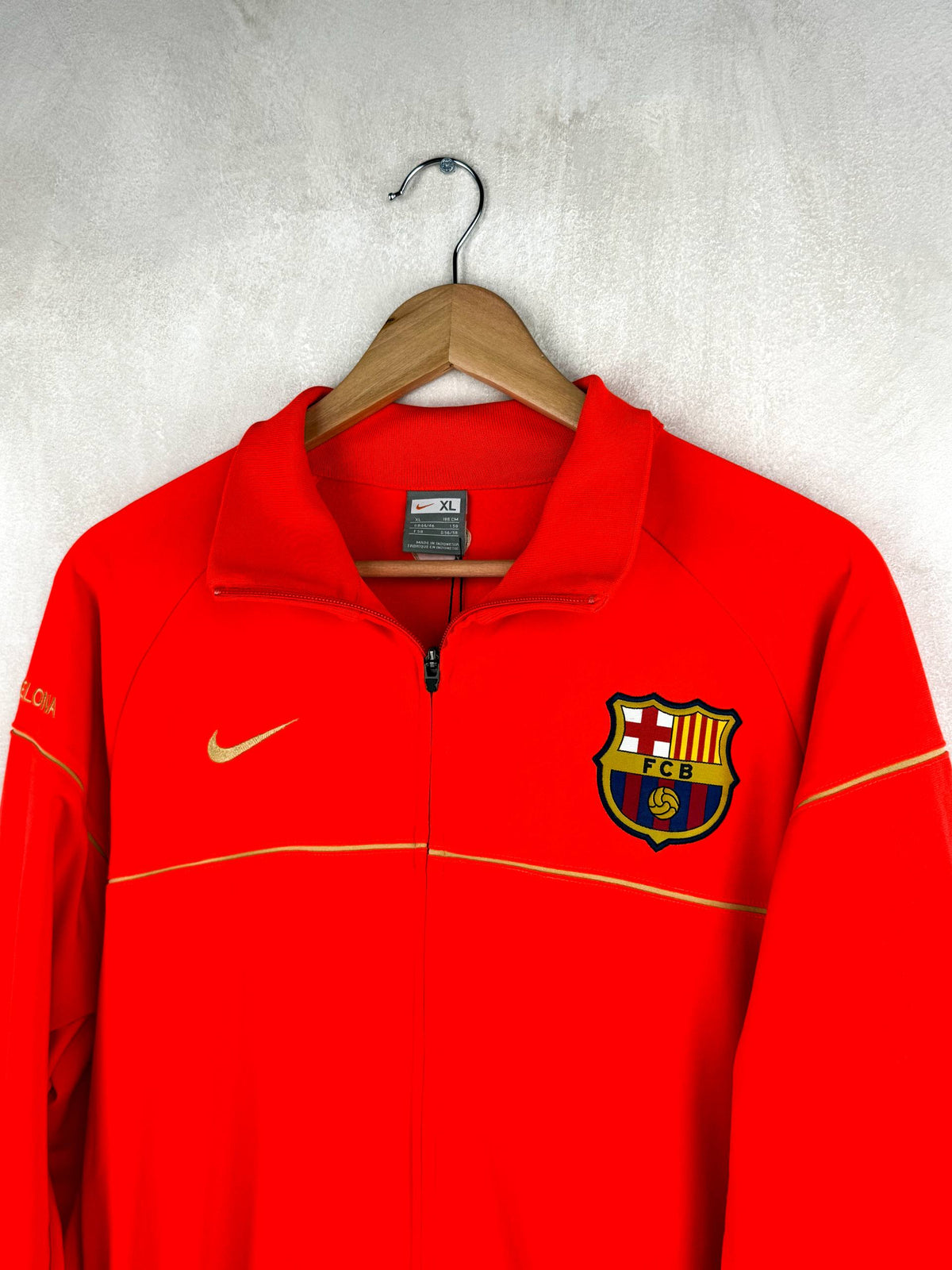 BARCELONA 2008/2009 TRAINING ZIP JACKET [XL]