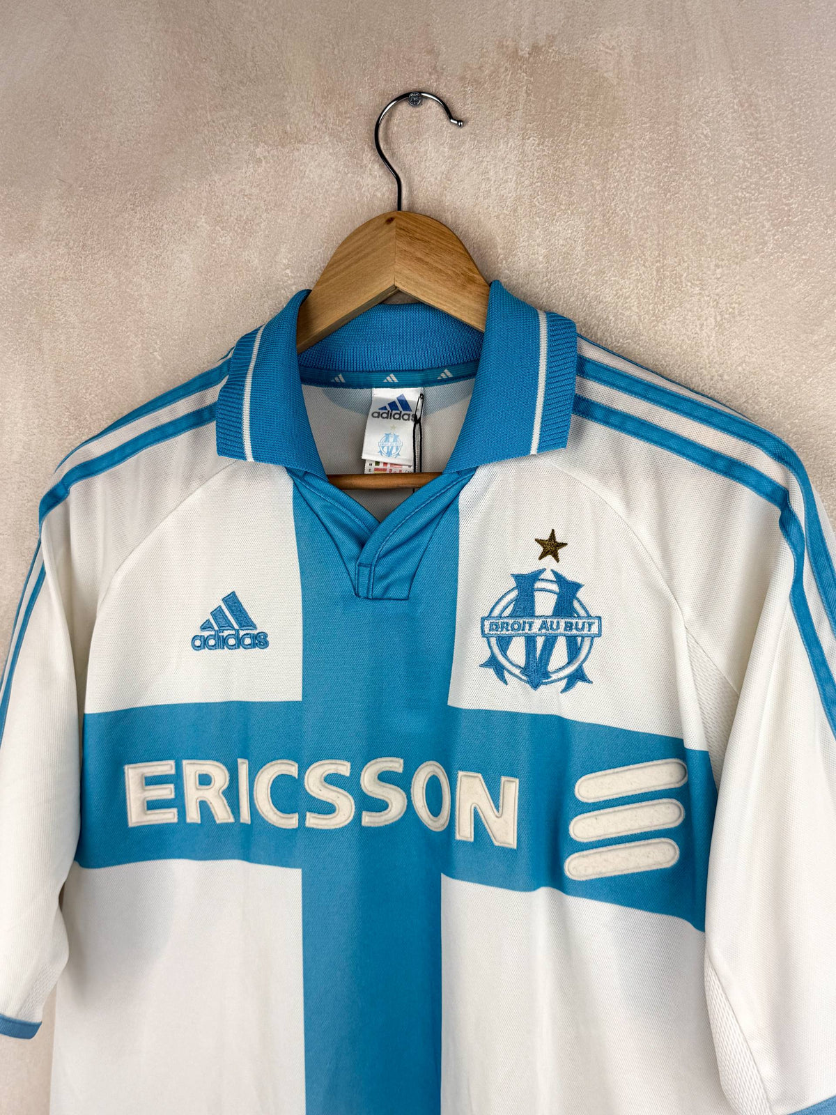 OLYMPIQUE MARSEILLE 2000/2001 HOME SHIRT [M]