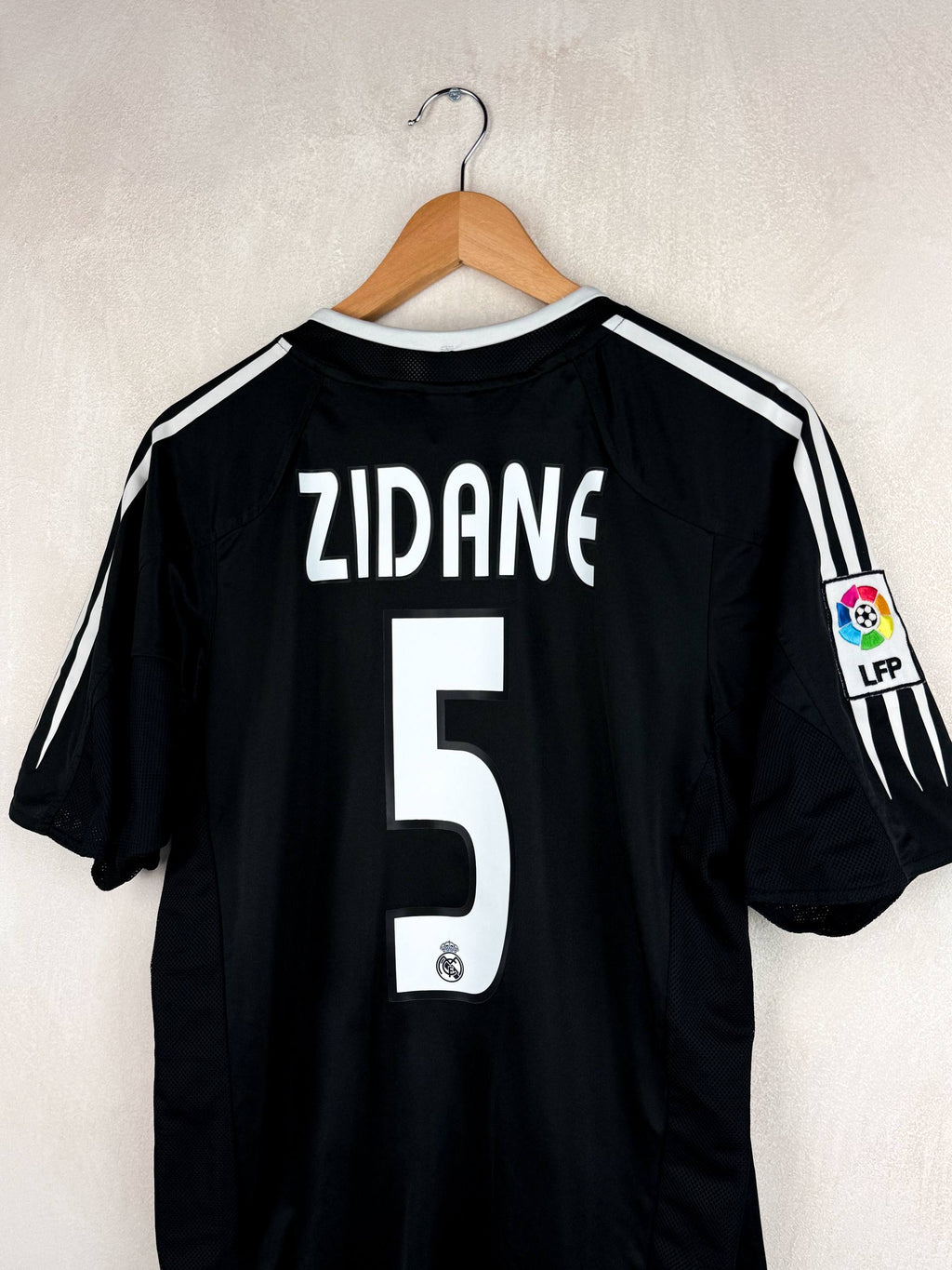 REAL MADRID 2004/2005 AWAY SHIRT #5 ZIDANE [S]