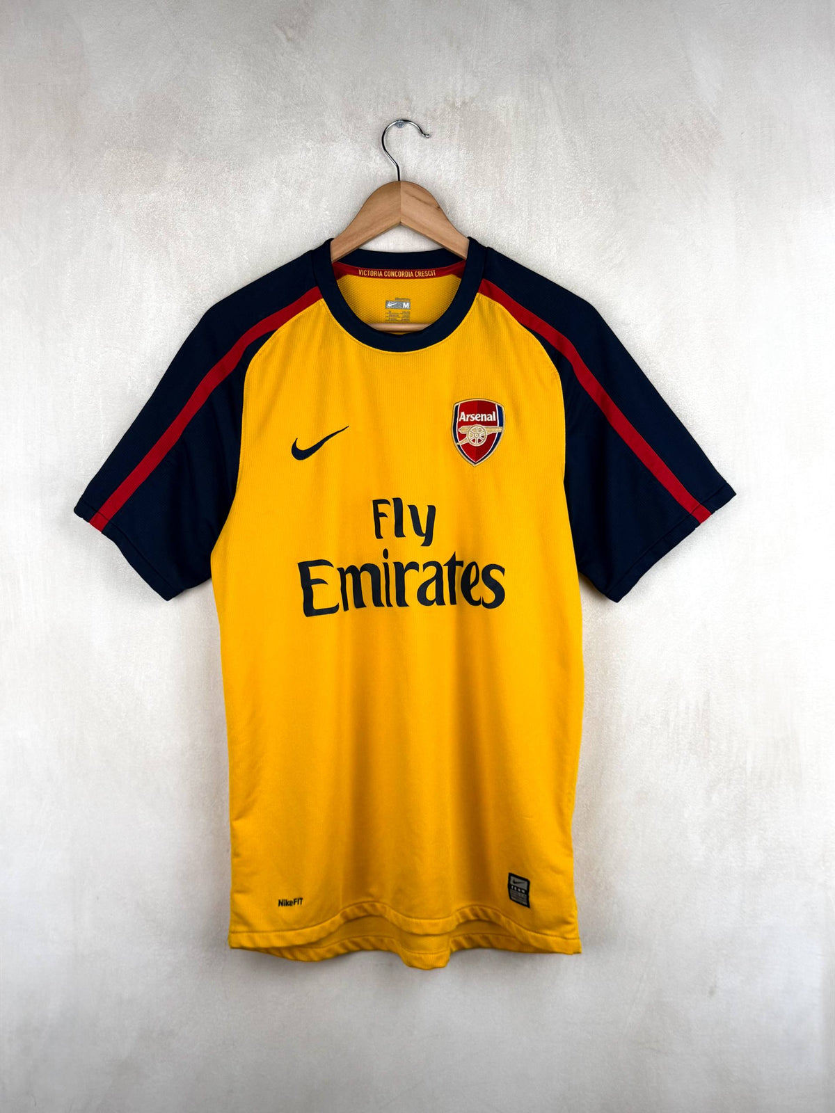 ARSENAL 2008/2009 AWAY SHIRT #4 FABREGAS [M]