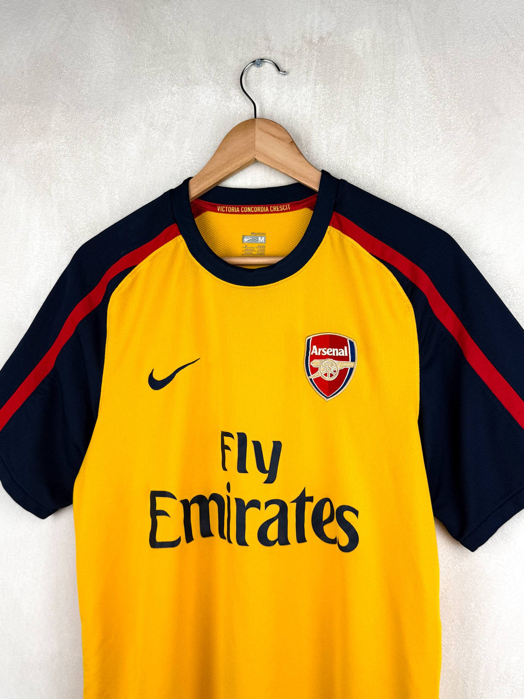 ARSENAL 2008/2009 AWAY SHIRT #4 FABREGAS [M]