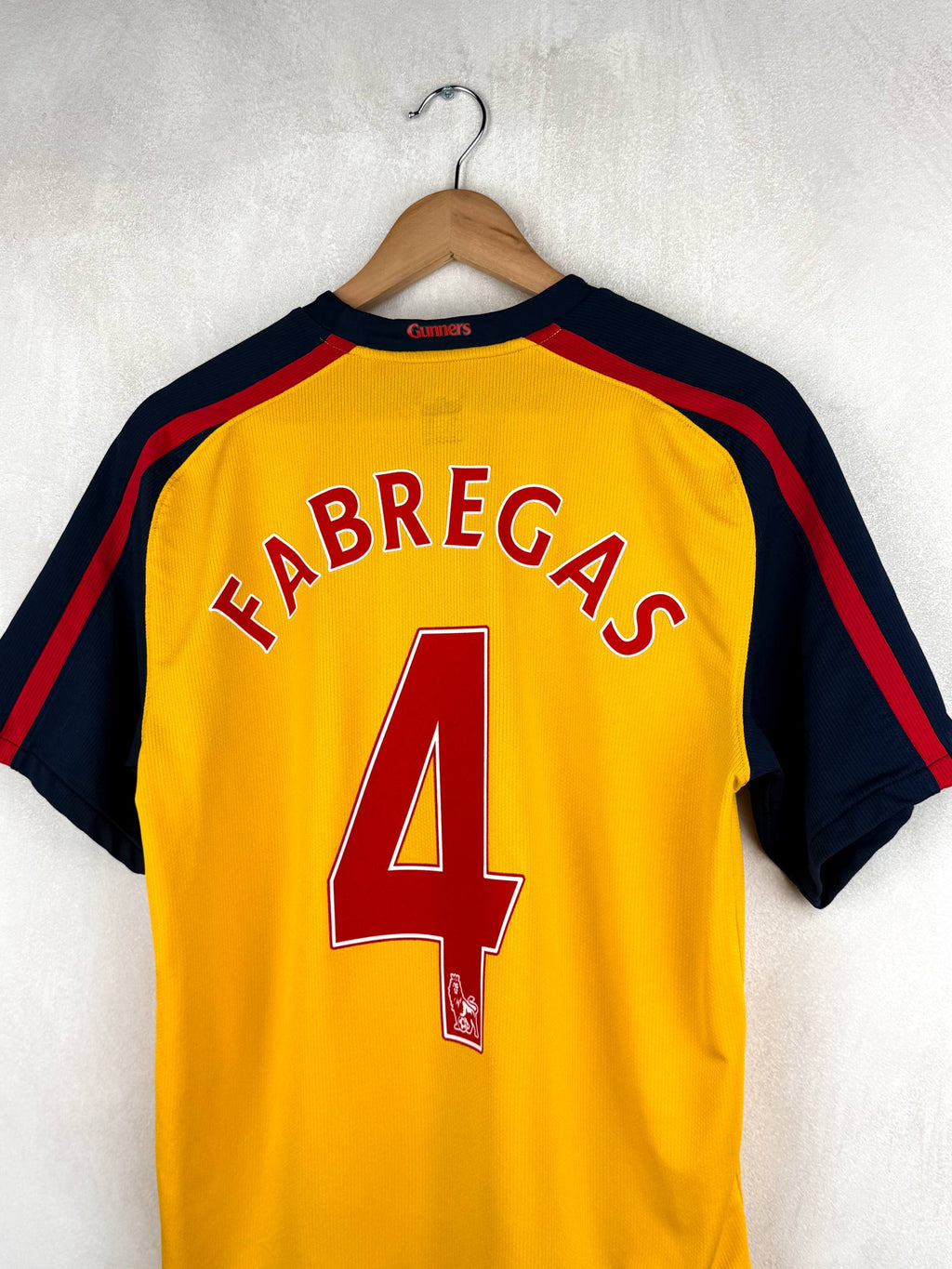 ARSENAL 2008/2009 AWAY SHIRT #4 FABREGAS [M]